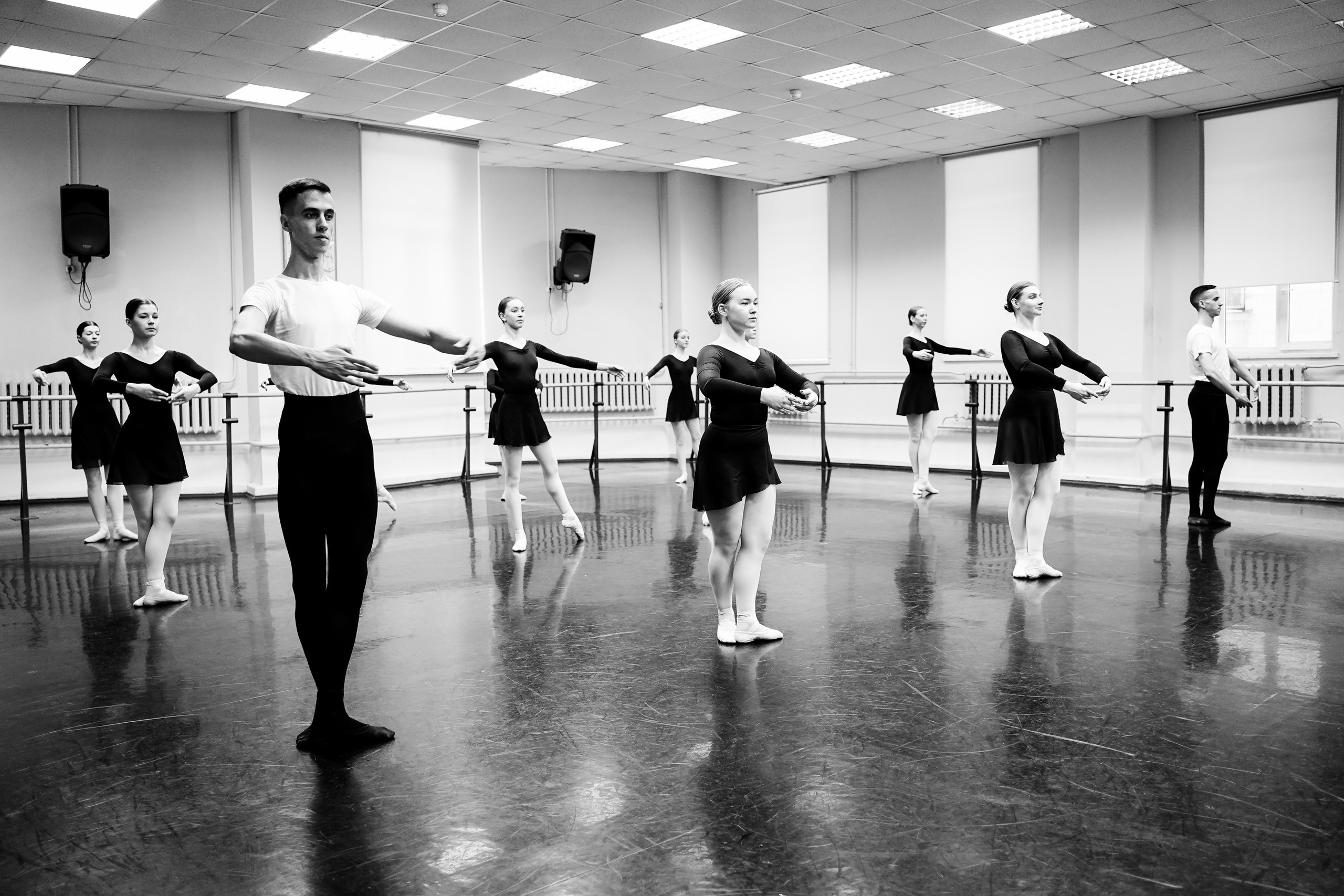 Классический танец. Экзамен 2й курс. Фотограф Ксения Соло