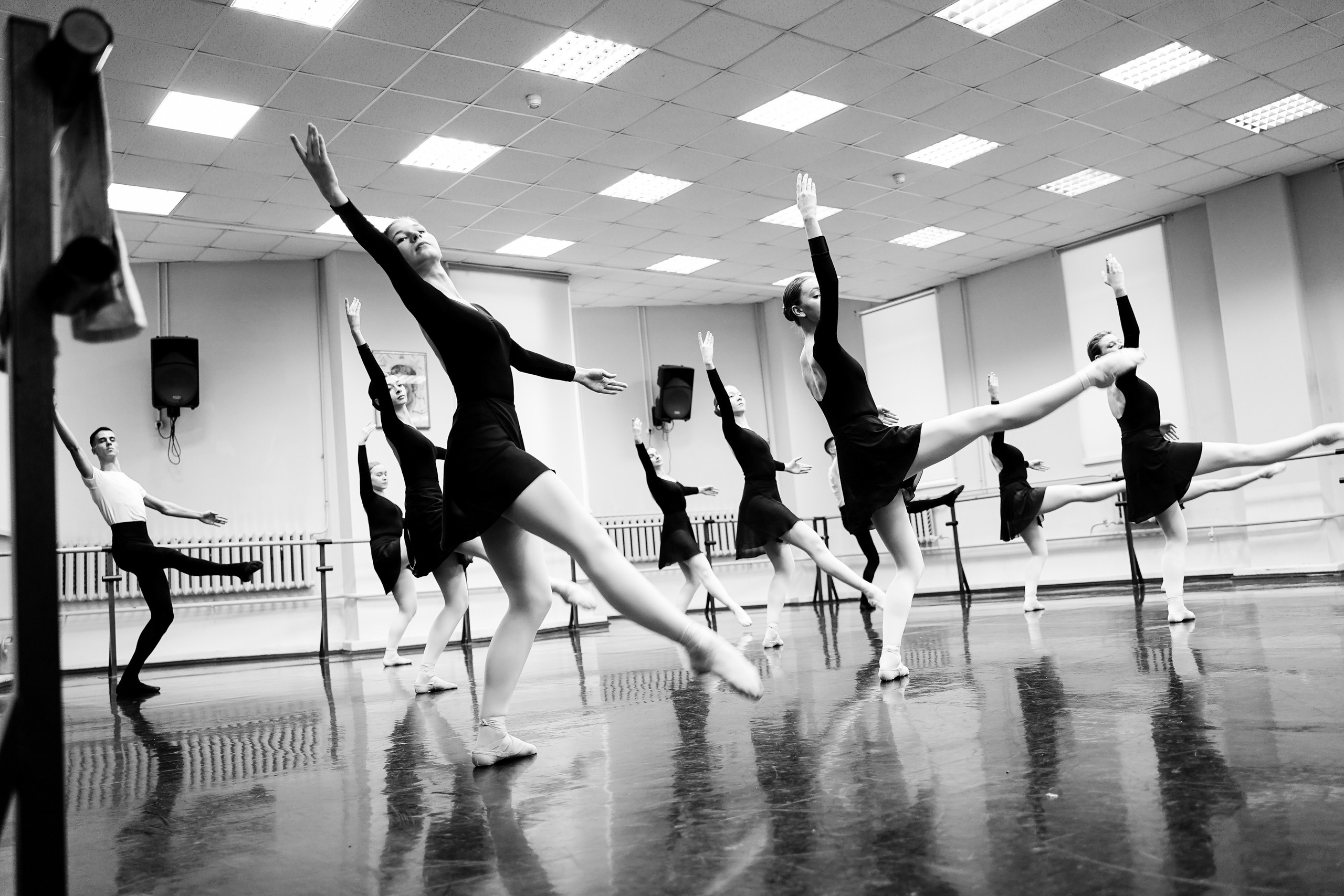 Классический танец. Экзамен 2й курс. Фотограф Ксения Соло