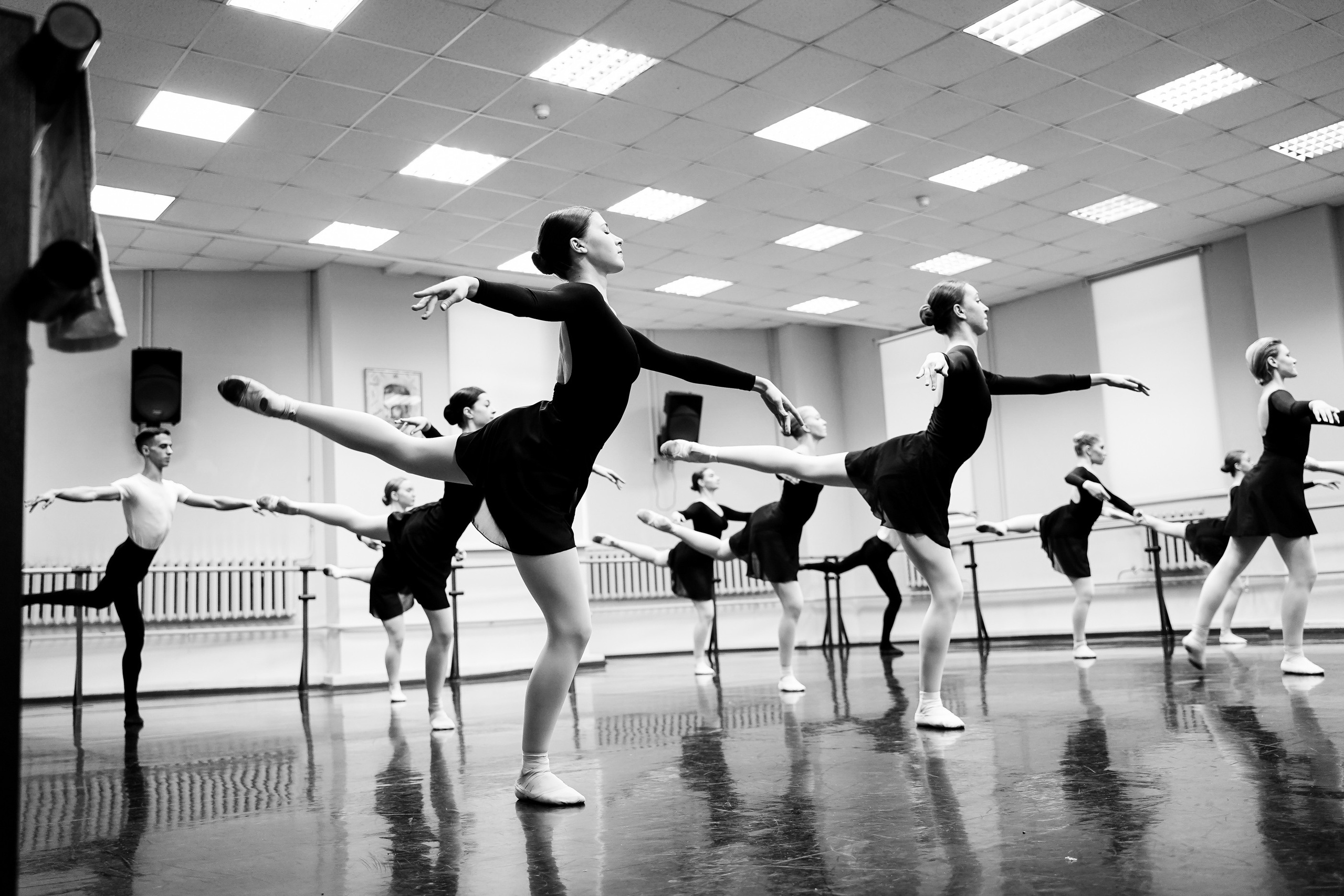 Классический танец. Экзамен 2й курс. Фотограф Ксения Соло