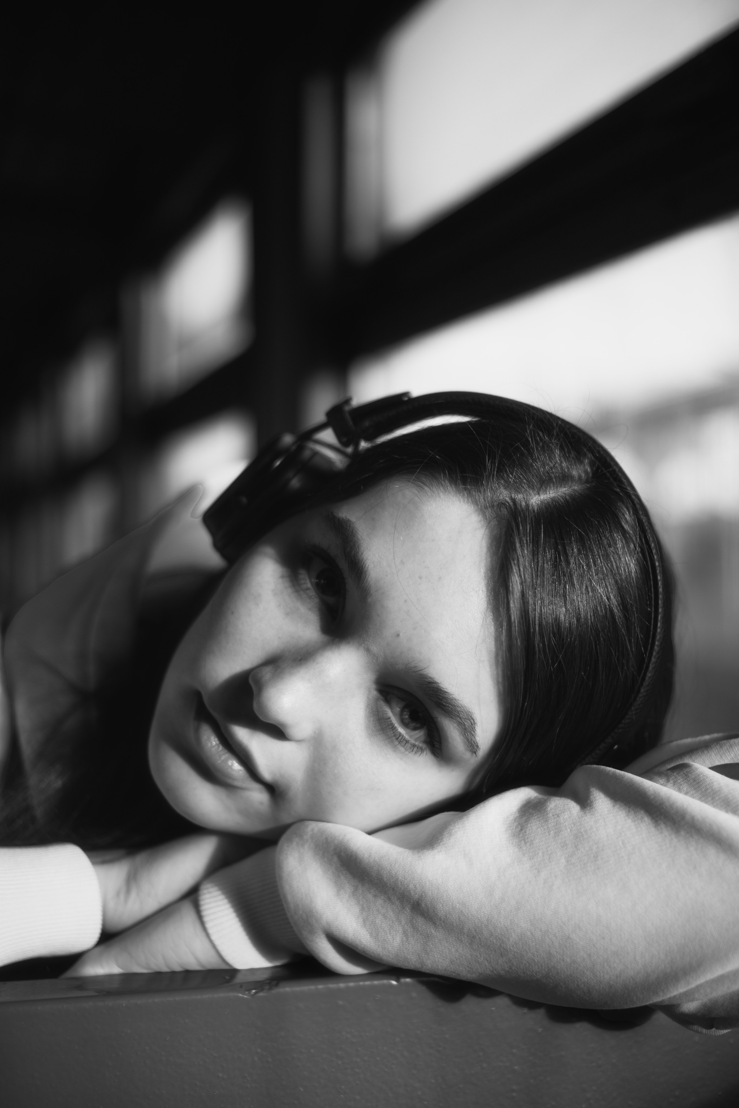 Ксюша. Съёмка в электричке. Lickord