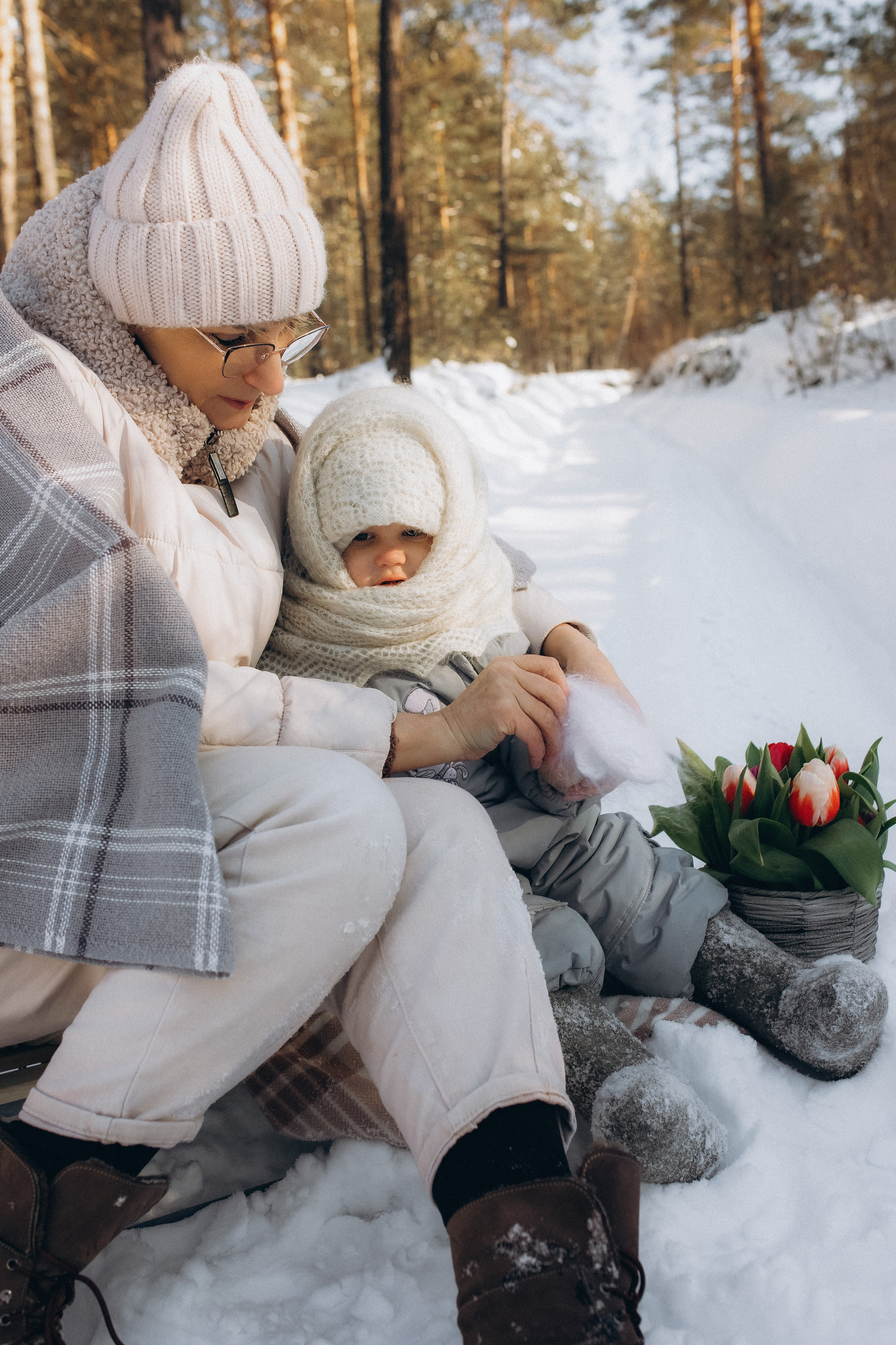 Девочка Зима. Семейный и детский фотограф город Тында Дарья