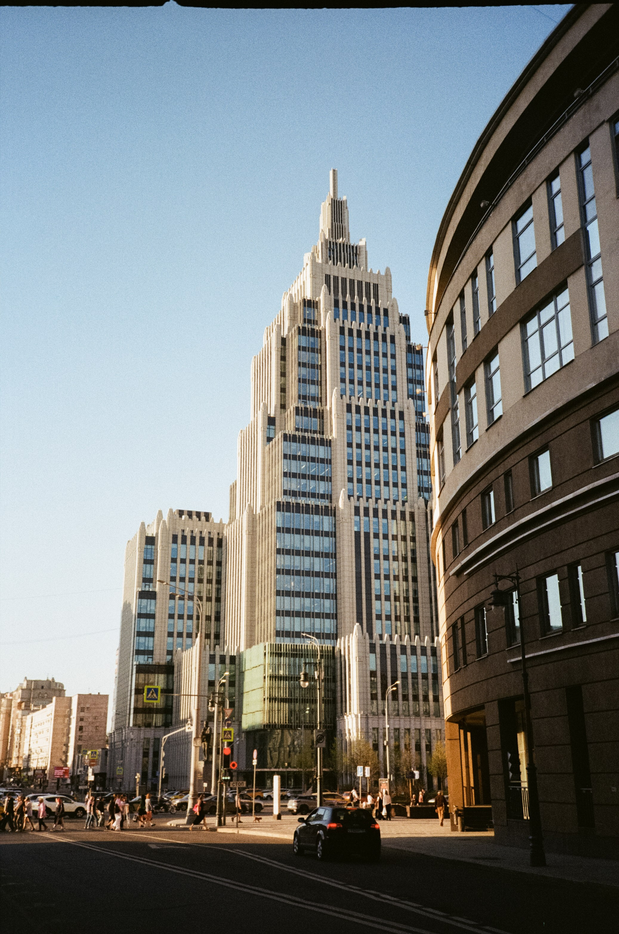 Малый Каретный, Петровка, Сад Эрмитаж | Konica Big Mini BM-301 Black | Kodak Color Plus 200