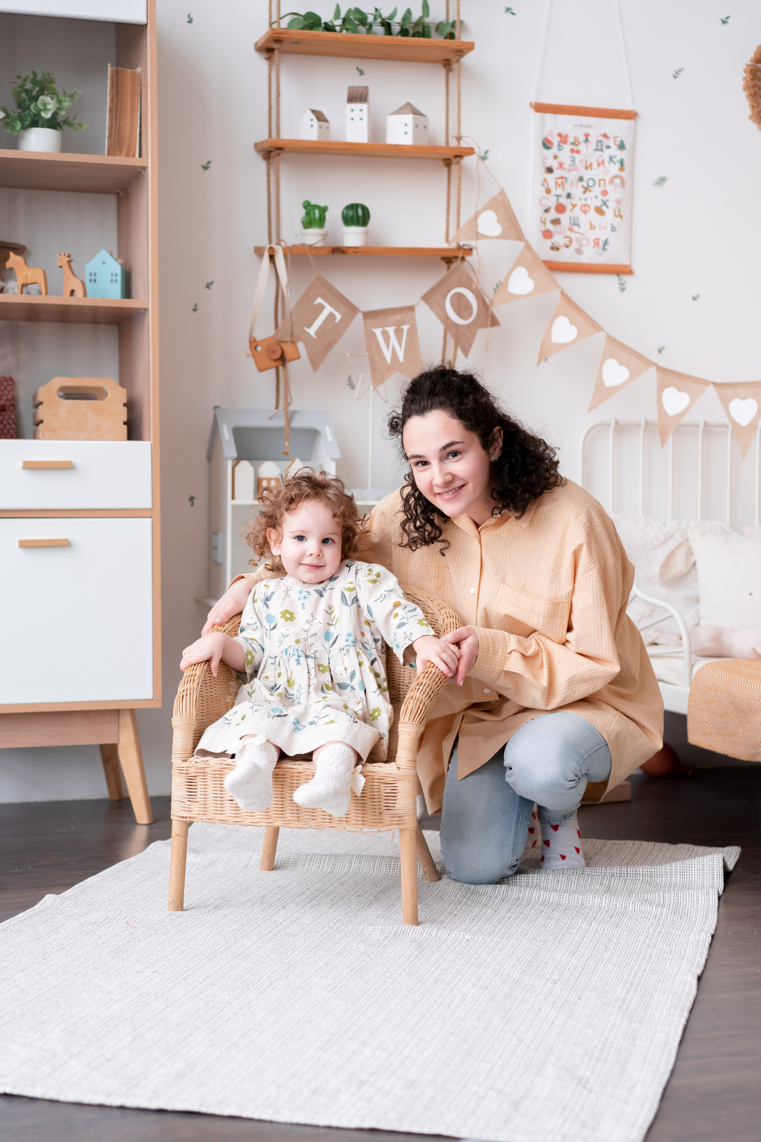 Кирочка и её семья. Детская, семейная фотостудия в Санкт-Петербурге