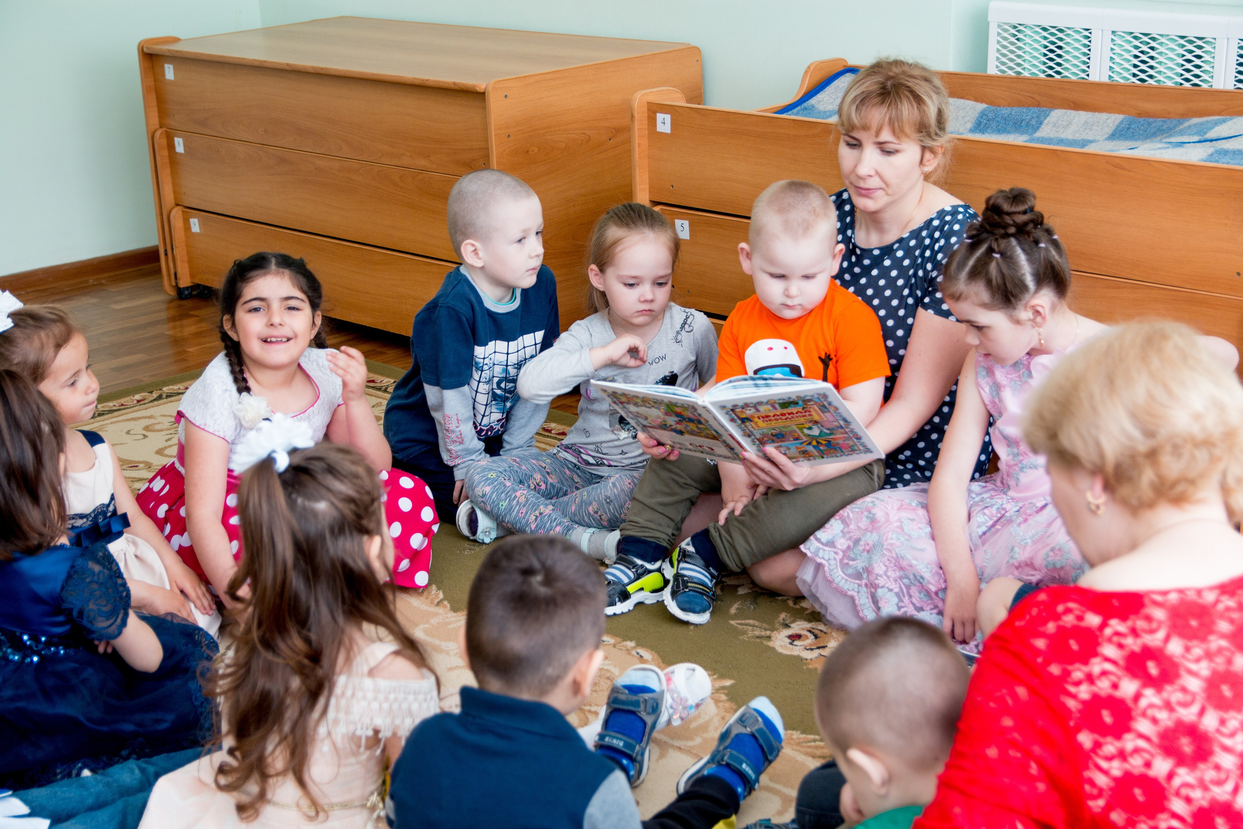 Съемки жизни в детском саду. Выпускные альбомы в Обнинске