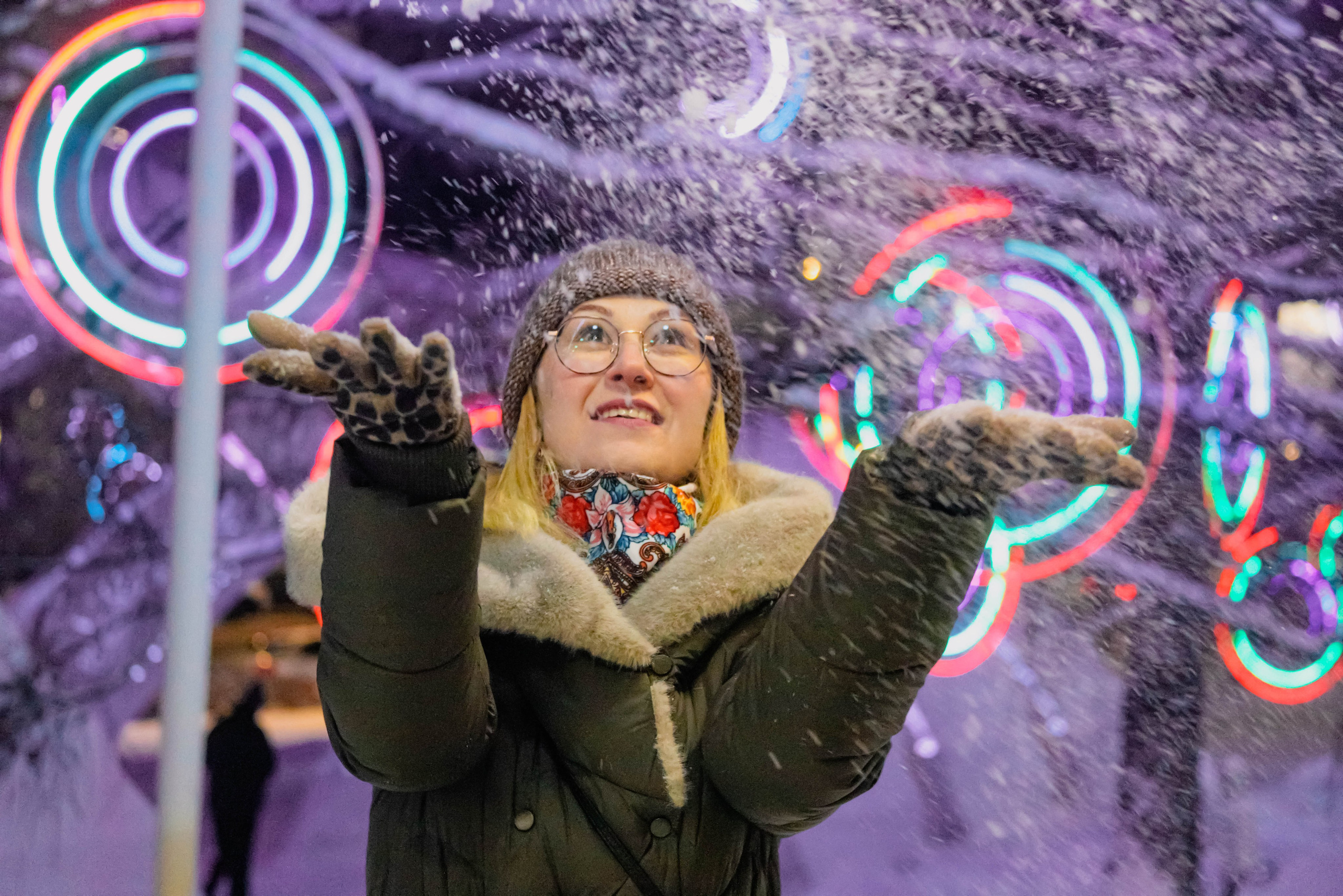 Новогодняя фотосессия с Машей. Фотограф Пермь. Фотосессия в фотостудии Перми и на свежем воздухе