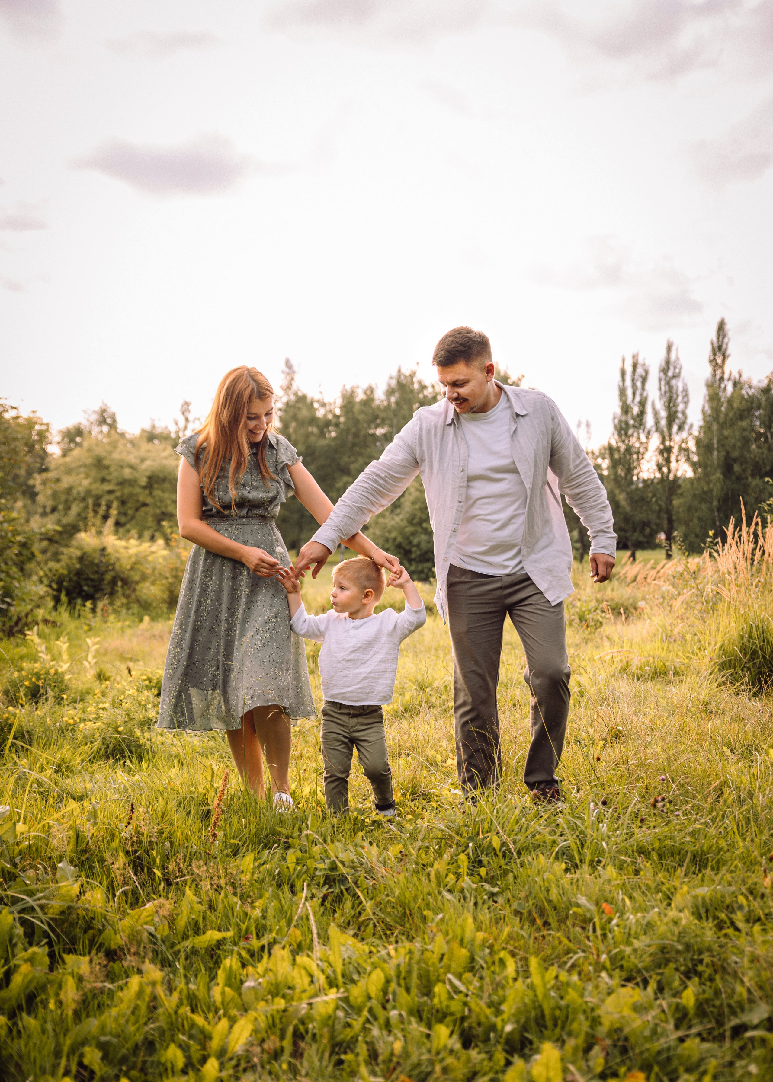 Полина, Николай и Андрюша. Семейный фотограф В Москве Александра Дейкун