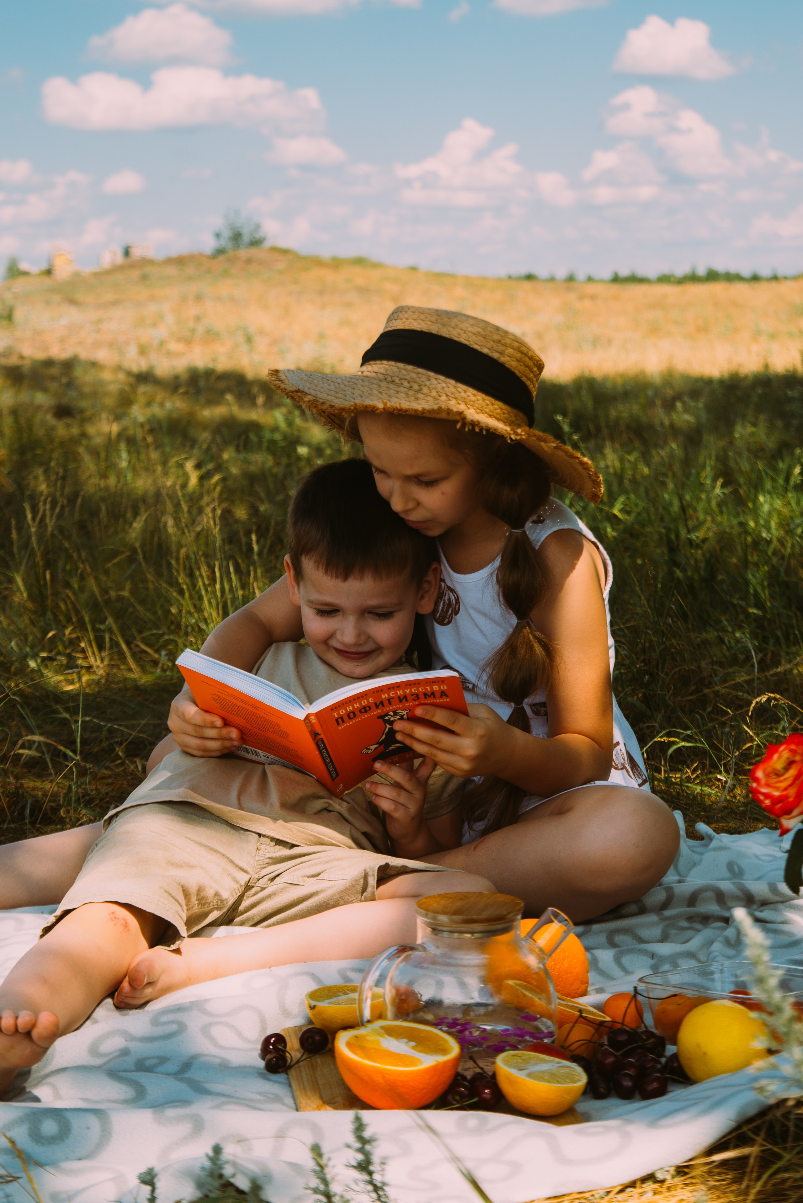 Семейная фотосессия летом с детьми. Семейный, детский фотограф в Минске Вероника Гапоненко