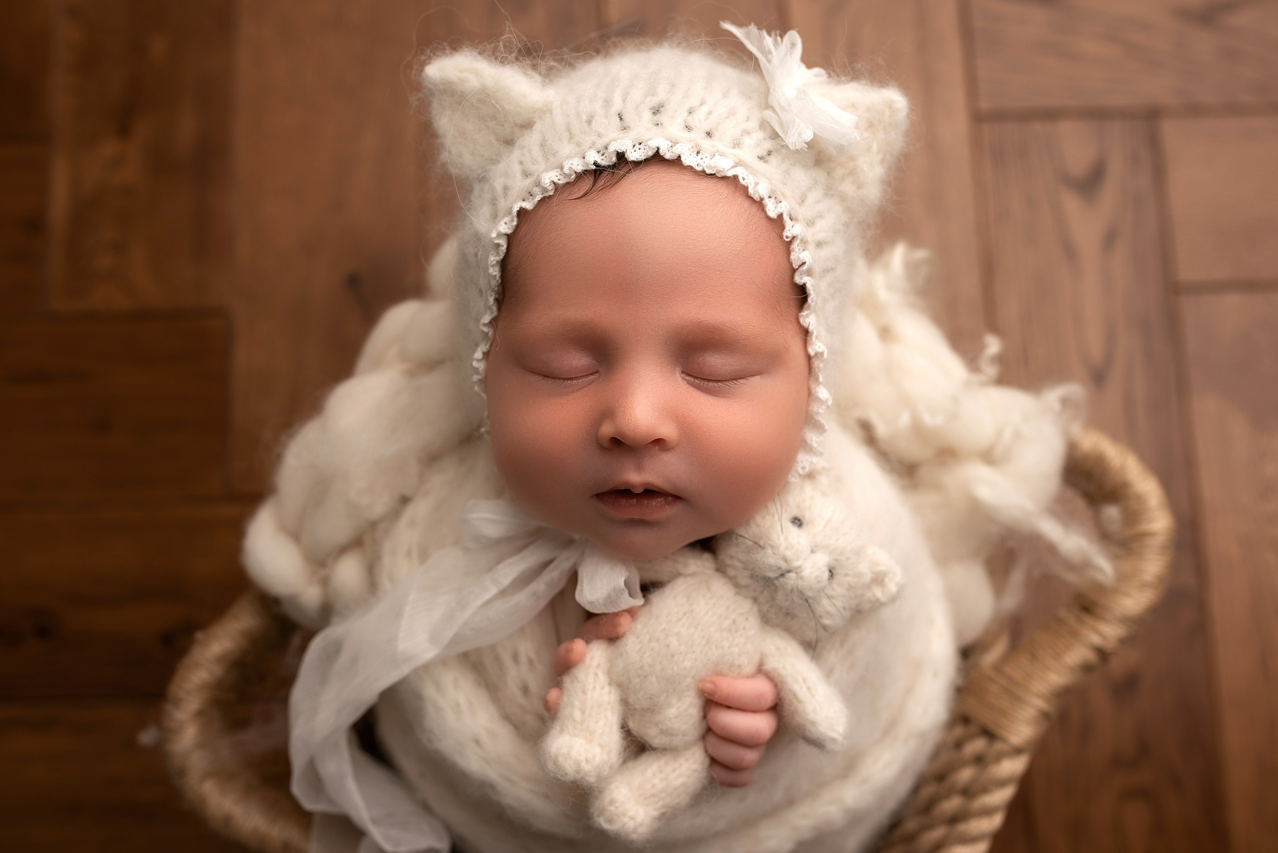 Новорождённые девочки. Детский фотограф новорождённых в Минске Боровик Екатерина