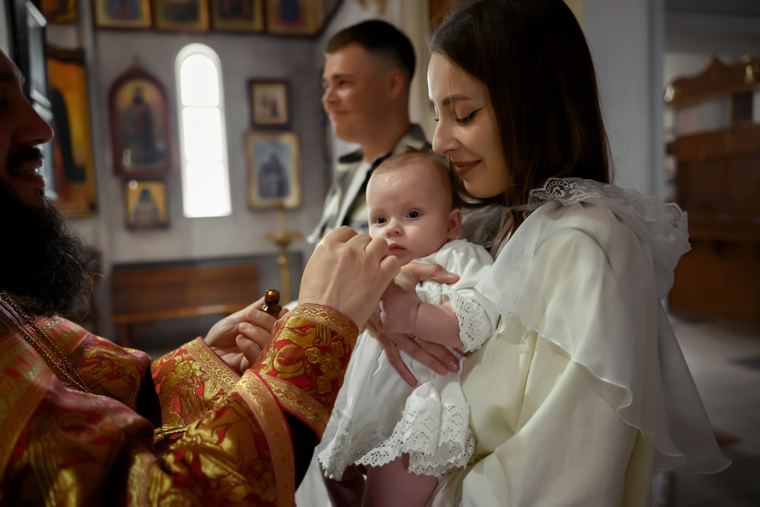 Таинство Крещения. Фотограф в Лунинце и Брестской области
