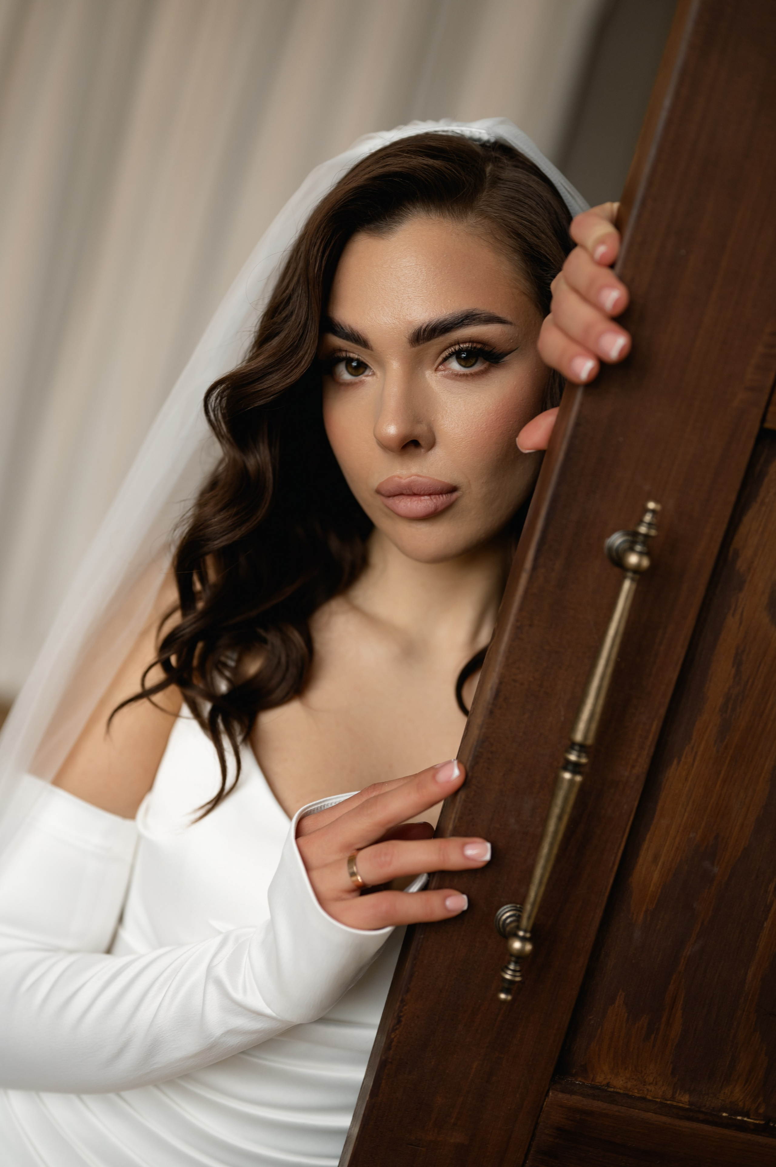 Свадебная фотосессия в студии. Свадебный и семейный фотограф в Краснодаре Алина Мельник