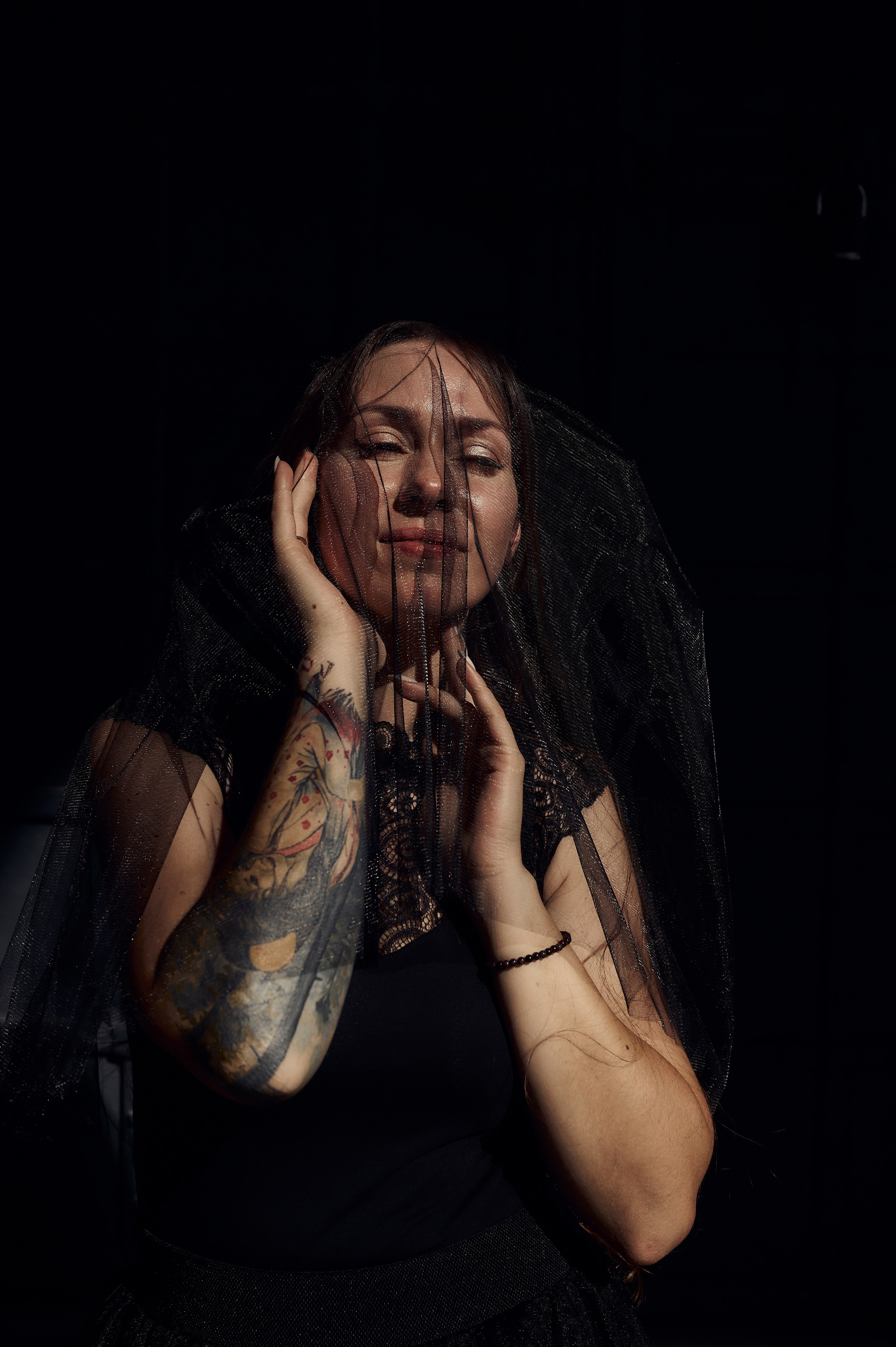 Свадебная фотосессия в Туле в черном. Свадебный фотограф в Туле Никита Беляев