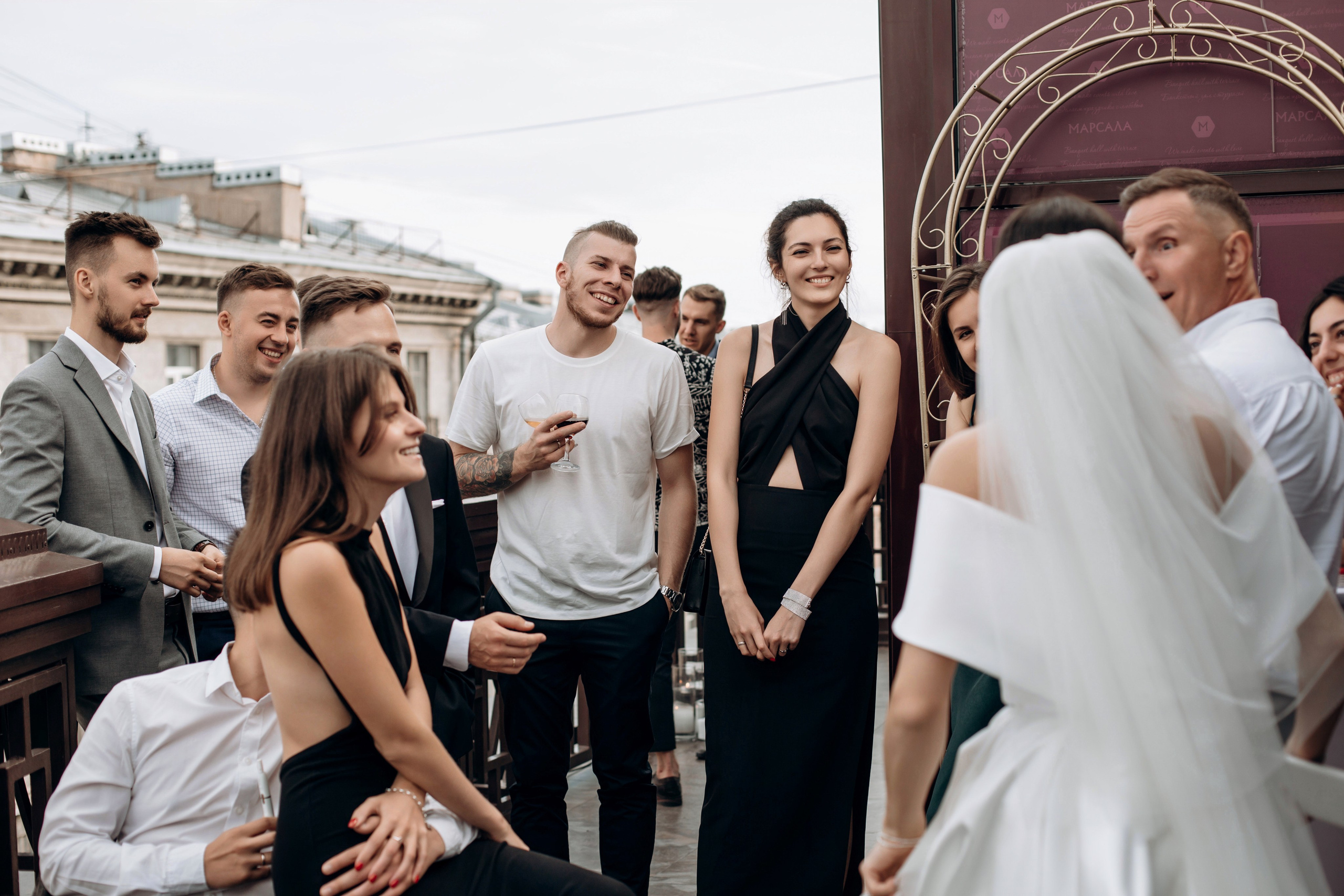 Свадьба на катере. Свадебный фотограф в Санкт-Петербурге Вика Стукачева