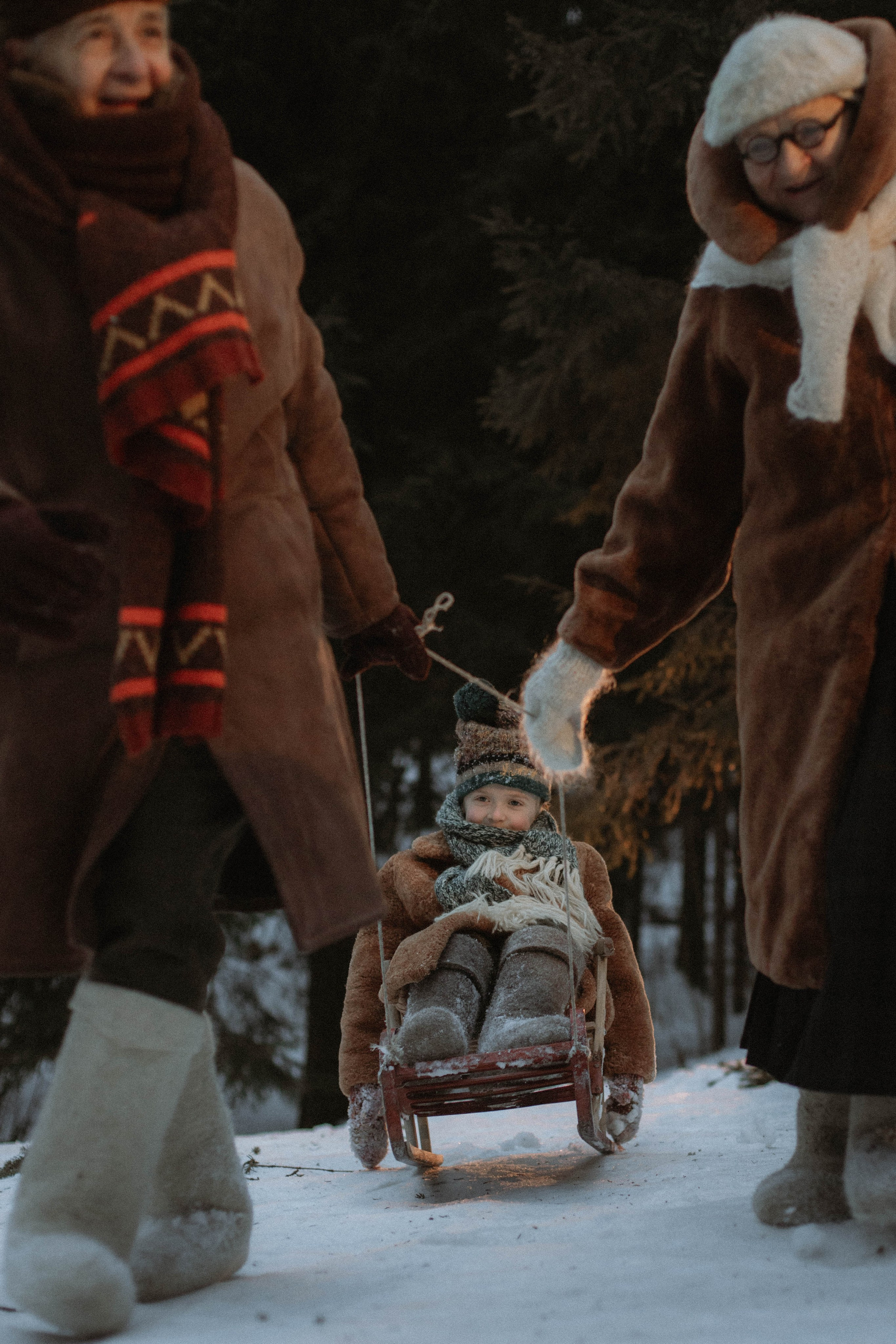 У бабушки и дедушки. Семейный фотограф Москва Ирина Малышева