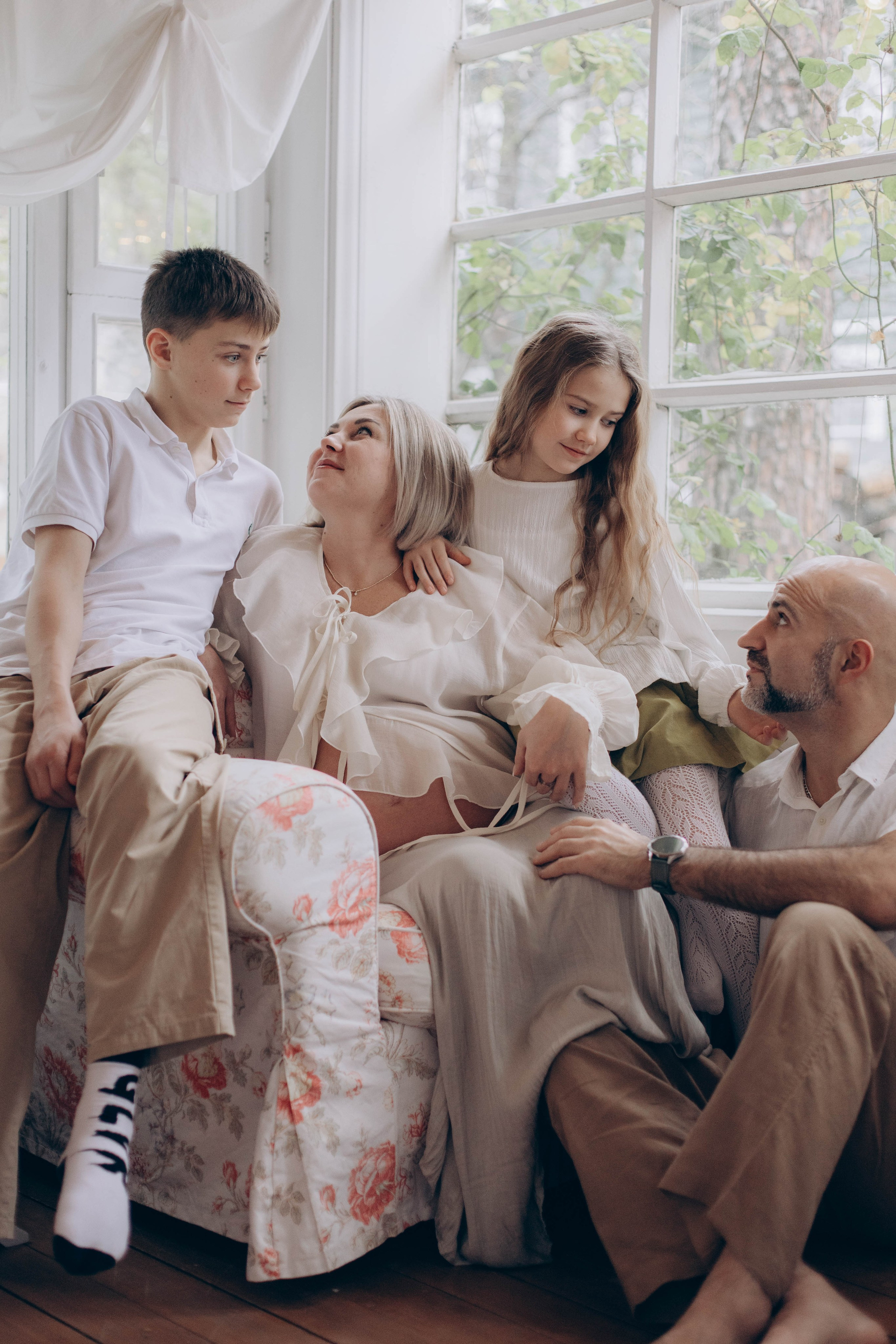 Марина и ее семья. Семейный фотограф Москва Ирина Малышева