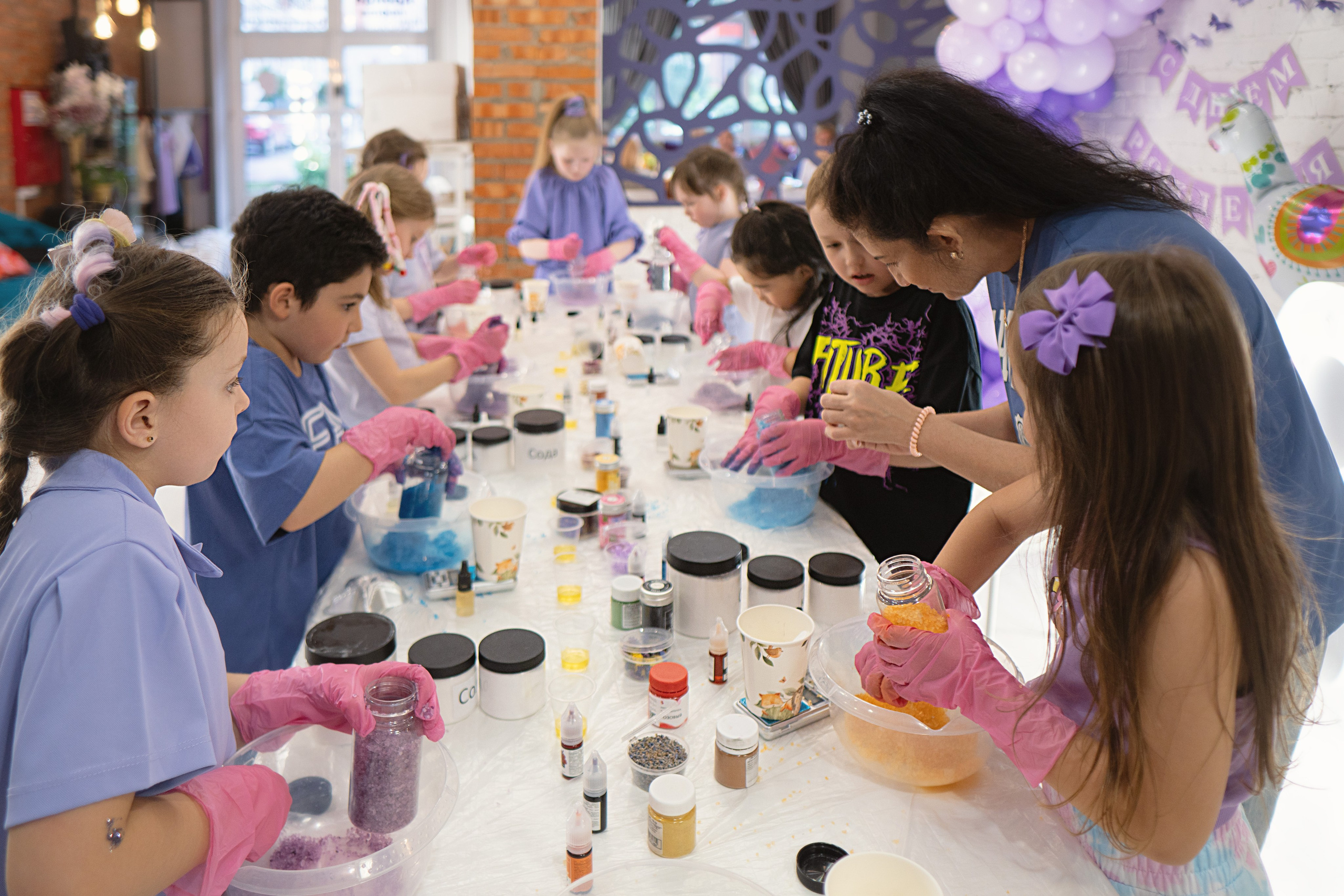 День рождения Эльзы и Калерии