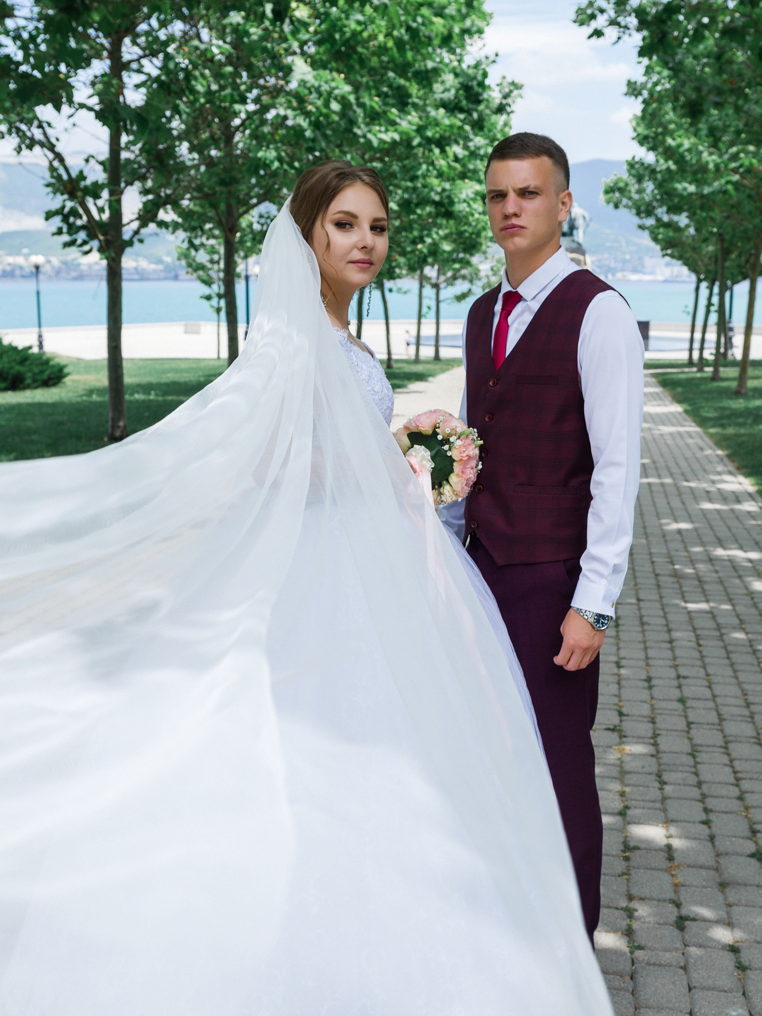 Свадебная фотосессия в Абрау. Профессиональный фотограф Геленджик, Новоросийск Виктория Цейс
