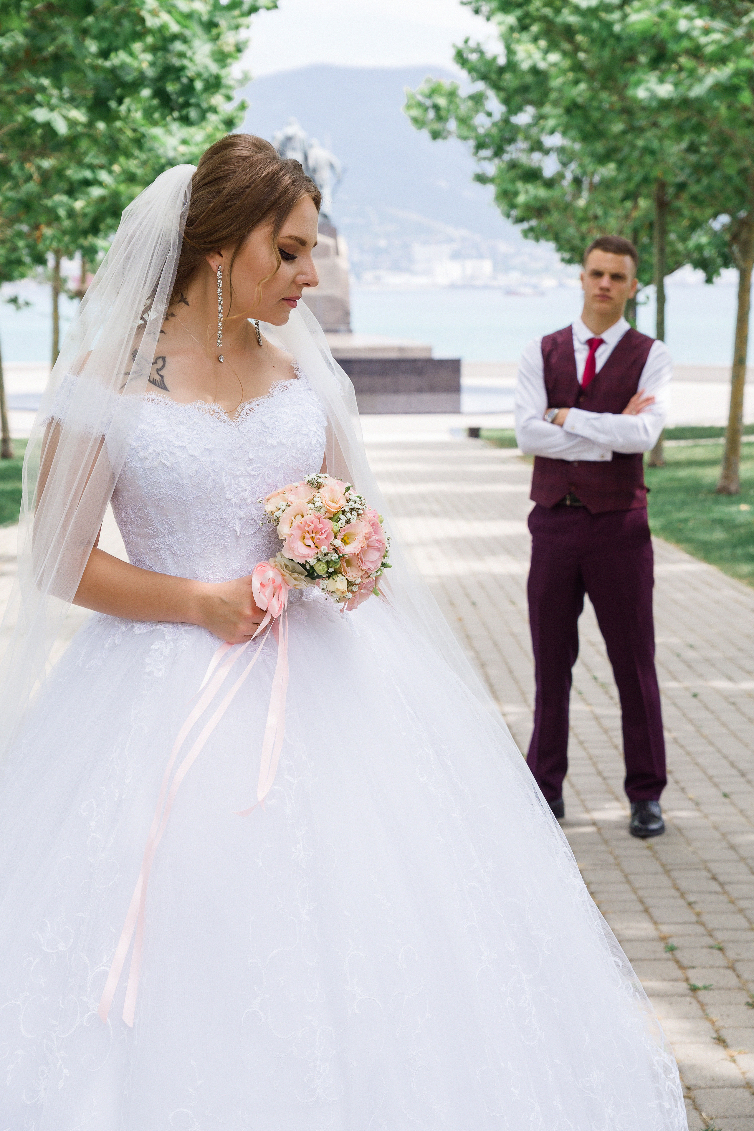 Свадебная фотосессия в Абрау. Профессиональный фотограф Геленджик, Новоросийск Виктория Цейс