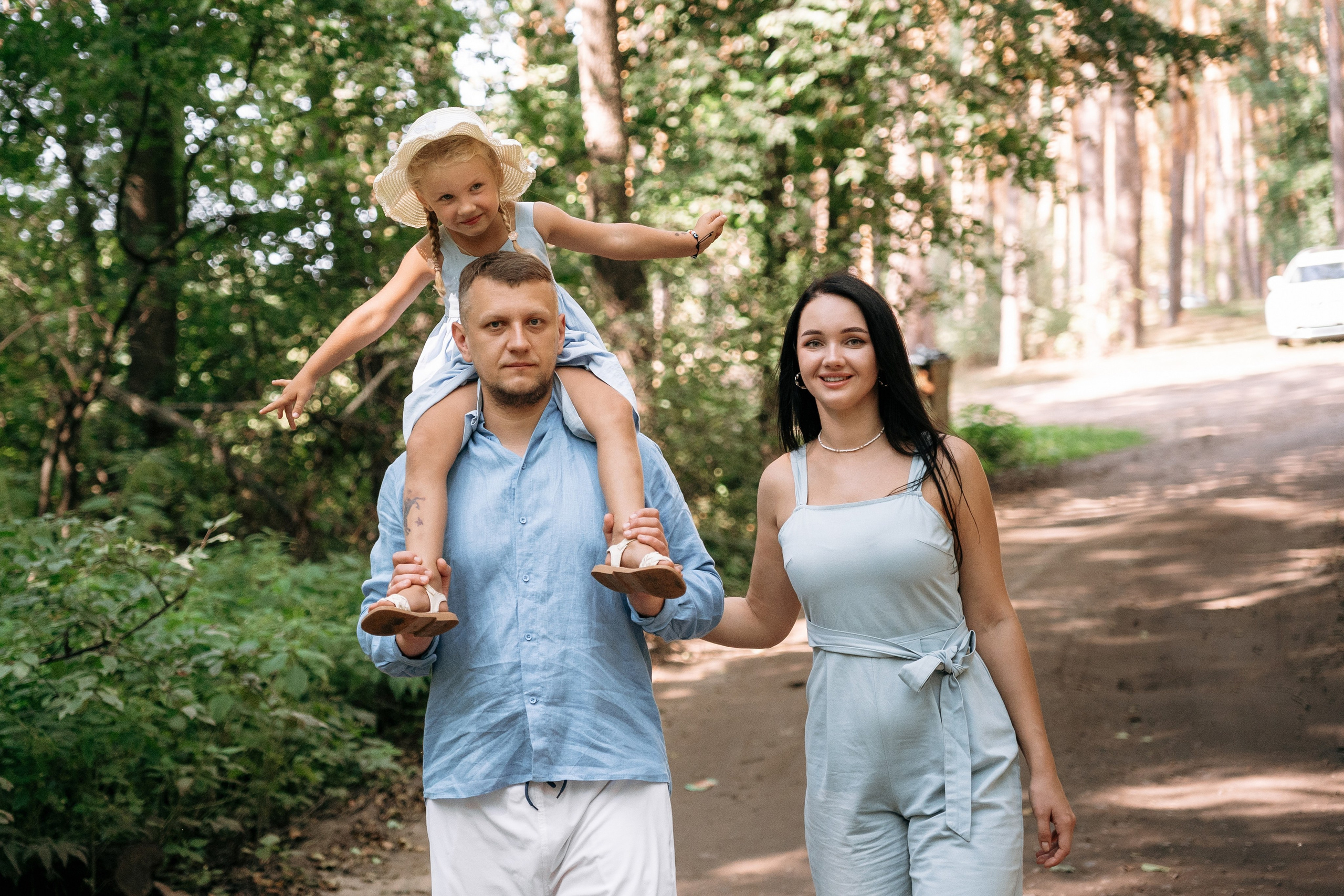 Фотосессия на природе для семьи Уваровых. Тамбов, база отдыха Берендей. Свадебный фотограф в Тамбове Павел Четвертков