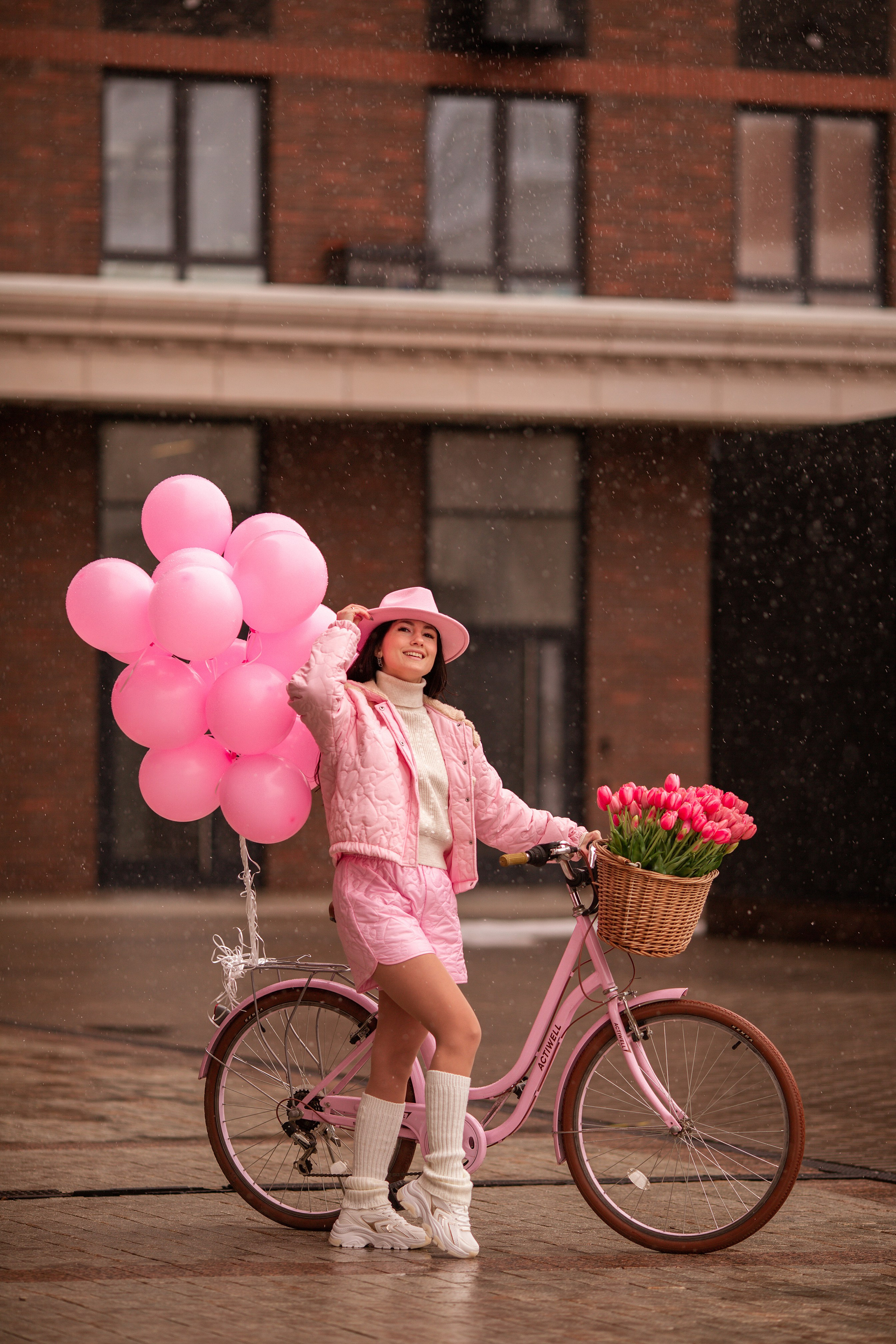 Розовый велосипед. Фотограф Ольга Бобб Нижний Новгород
