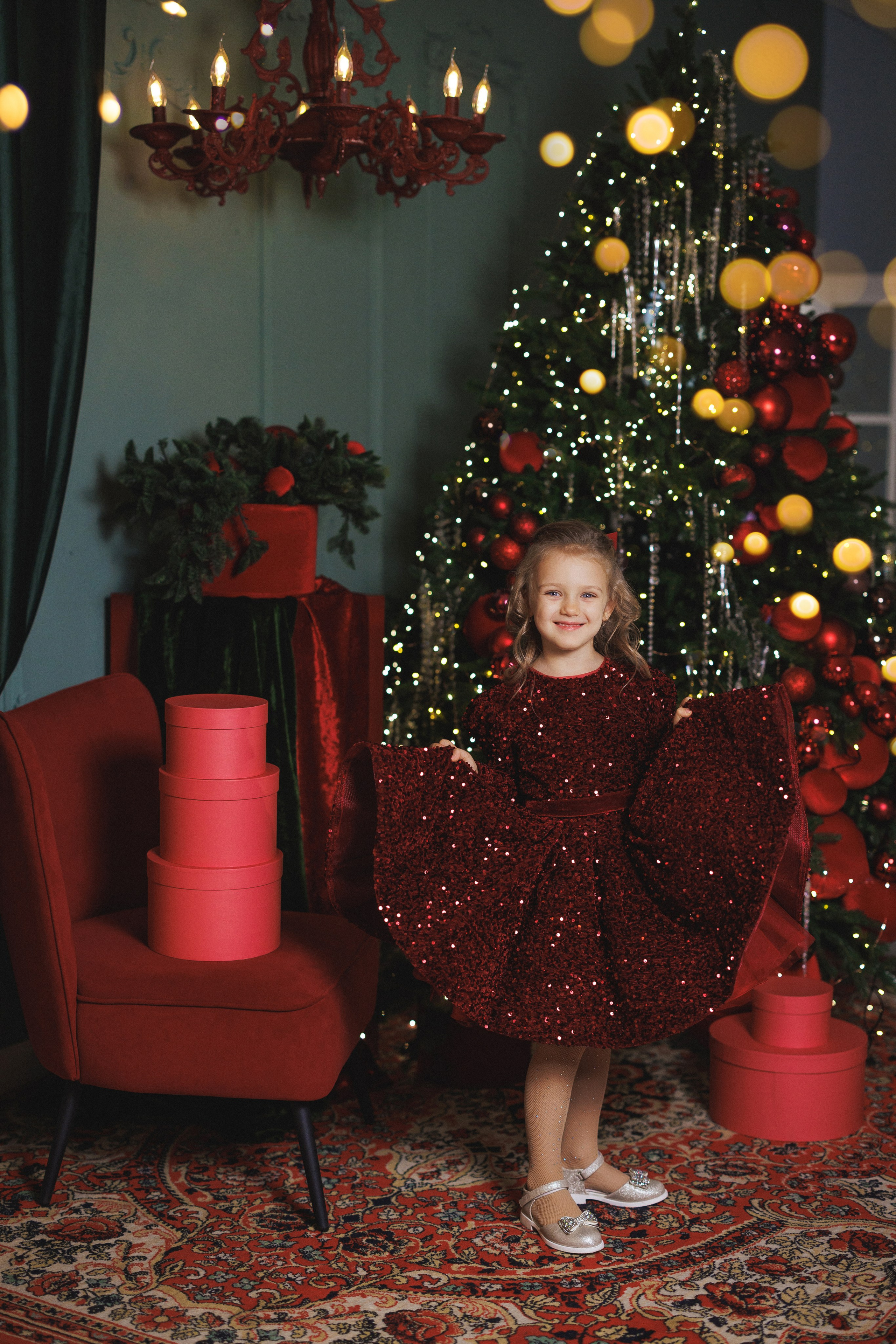 Новогодняя фотосессия в фотостудии «Авторская», город Краснодар. Семейный и детский фотограф в Краснодаре Анна Трашкова