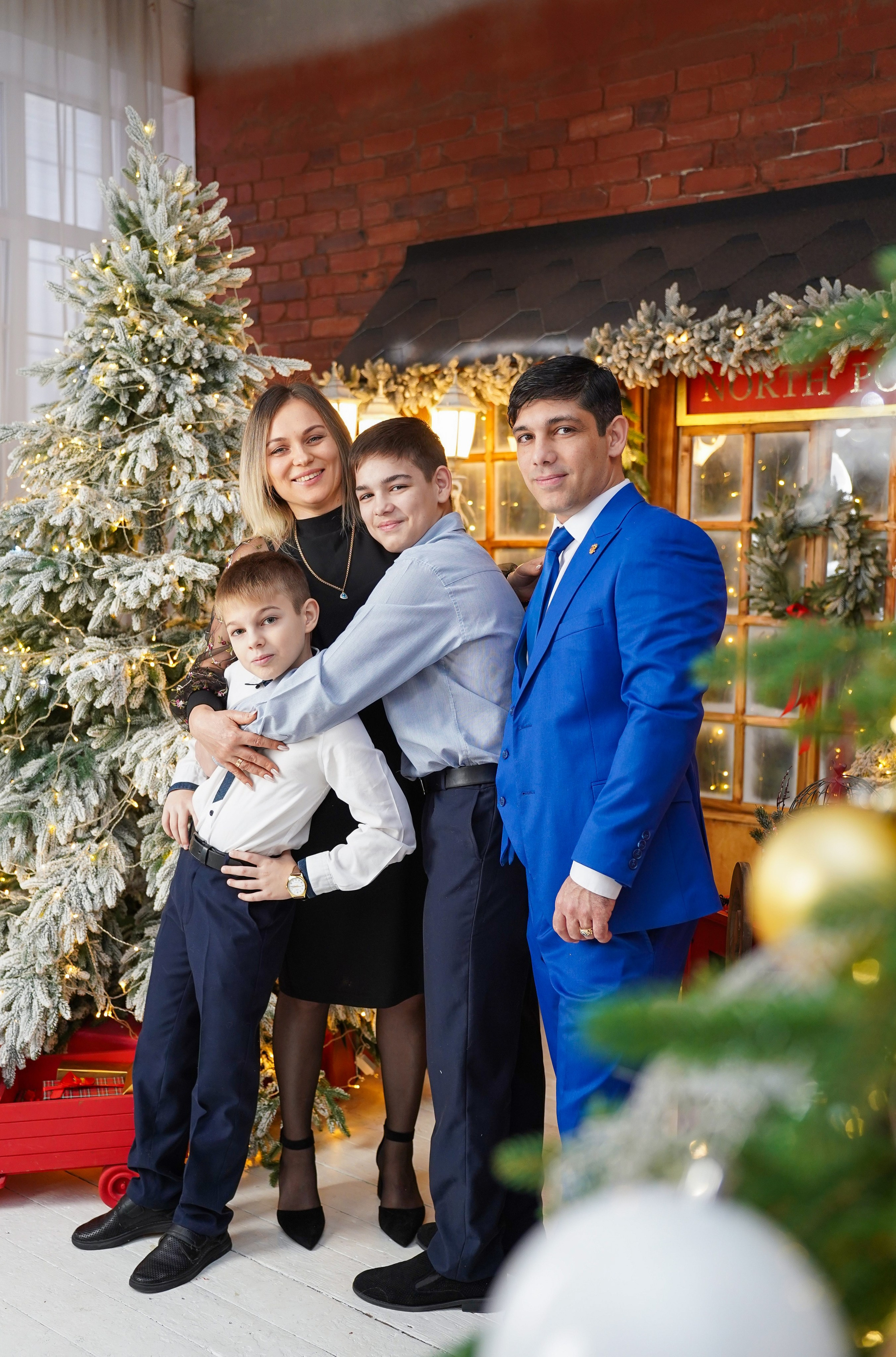 Новогодняя семейная фотосессия. Фотограф Новороссийск | Геленджик и ЮФО Эльвина Ясинская