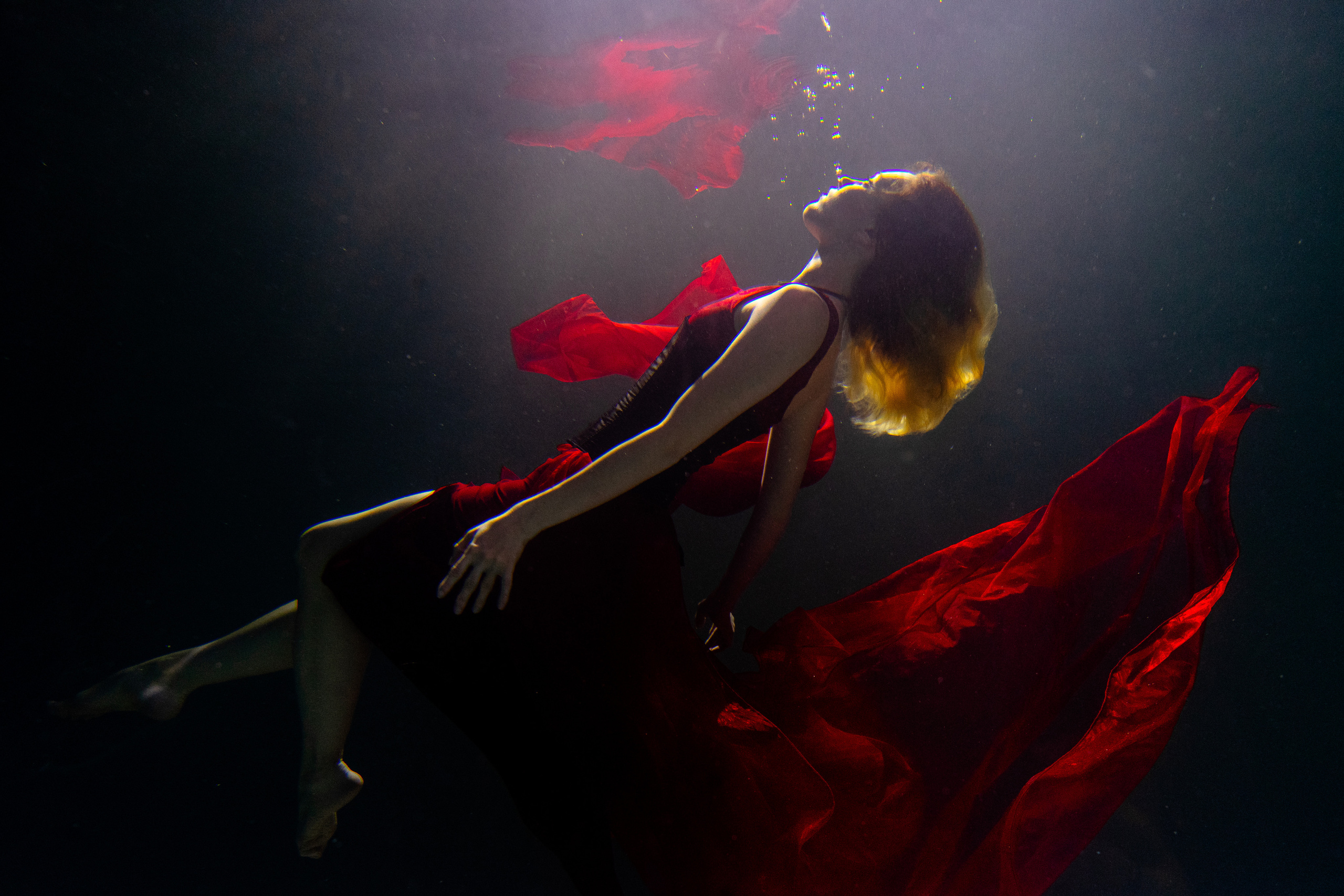 Подводная фотосессия. Катерина Мельникова. Портретный фотограф Москва и Химки