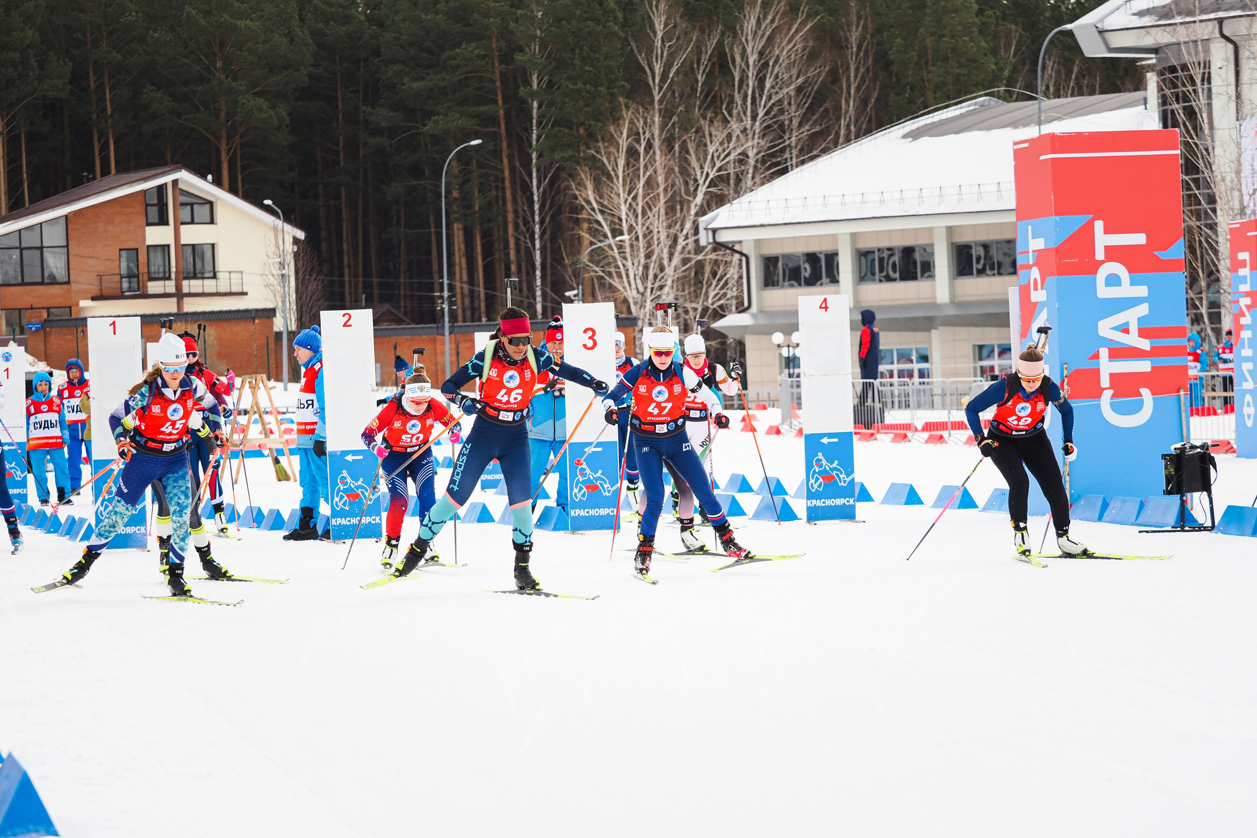 Биатлон / Первенство России. Репортажный фотограф Алексей Козьмин