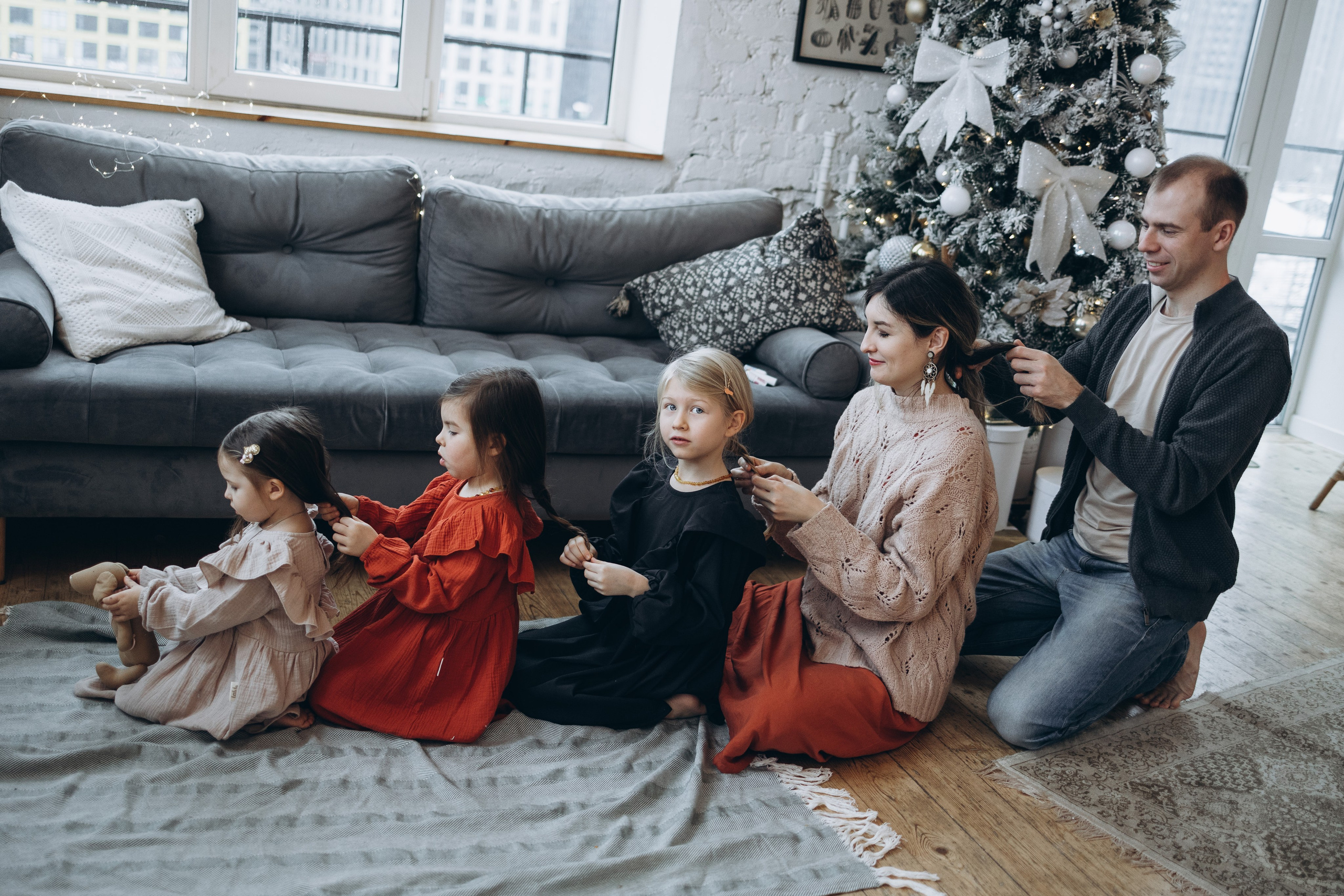 Эля, Вася, Алиса, Ева, Мира. Семейный фотограф в Москве Виктория Ястребинская