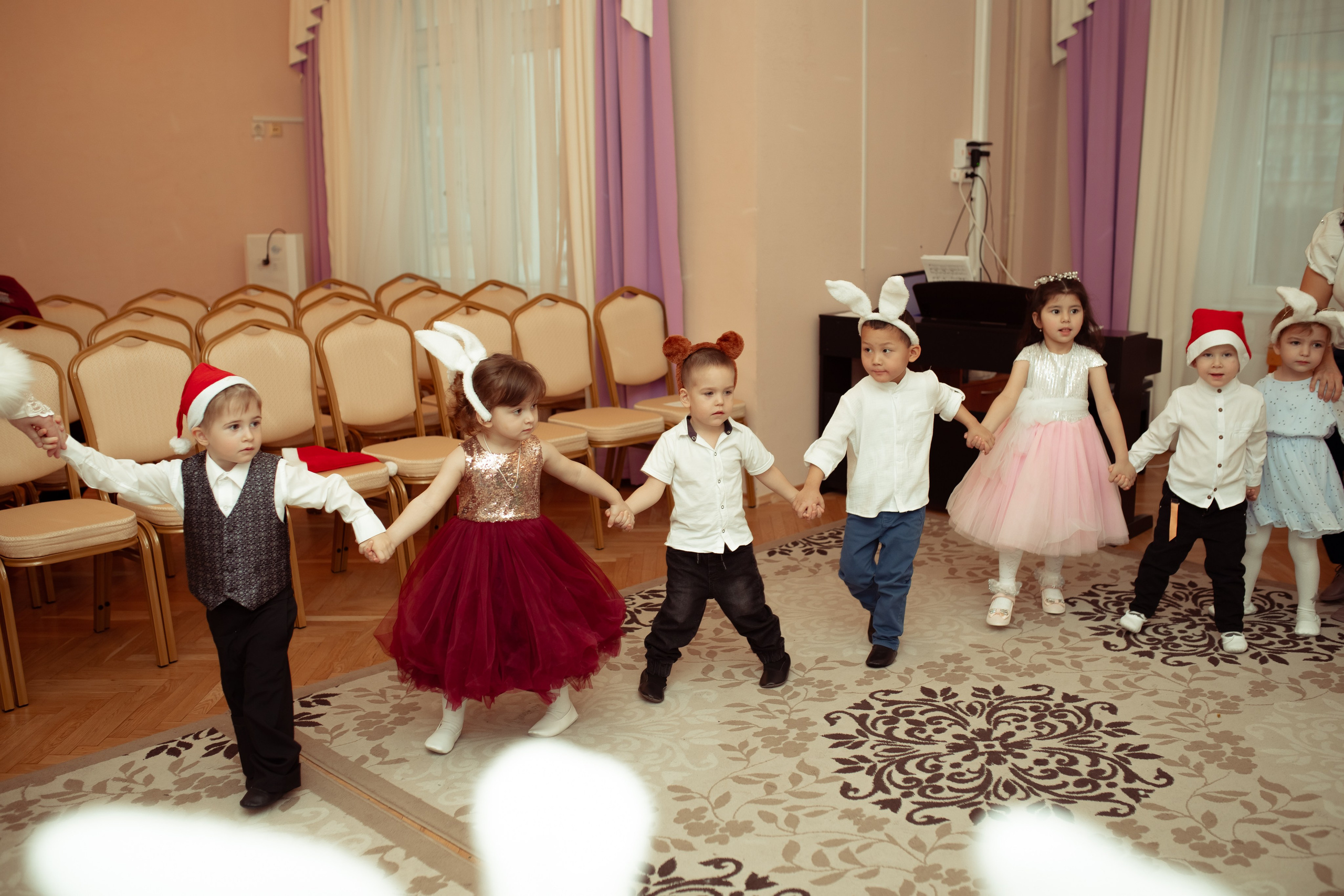 Новогодний утренник в детском саду. Семейный и детский фотограф в Москве Дорогова Екатерина