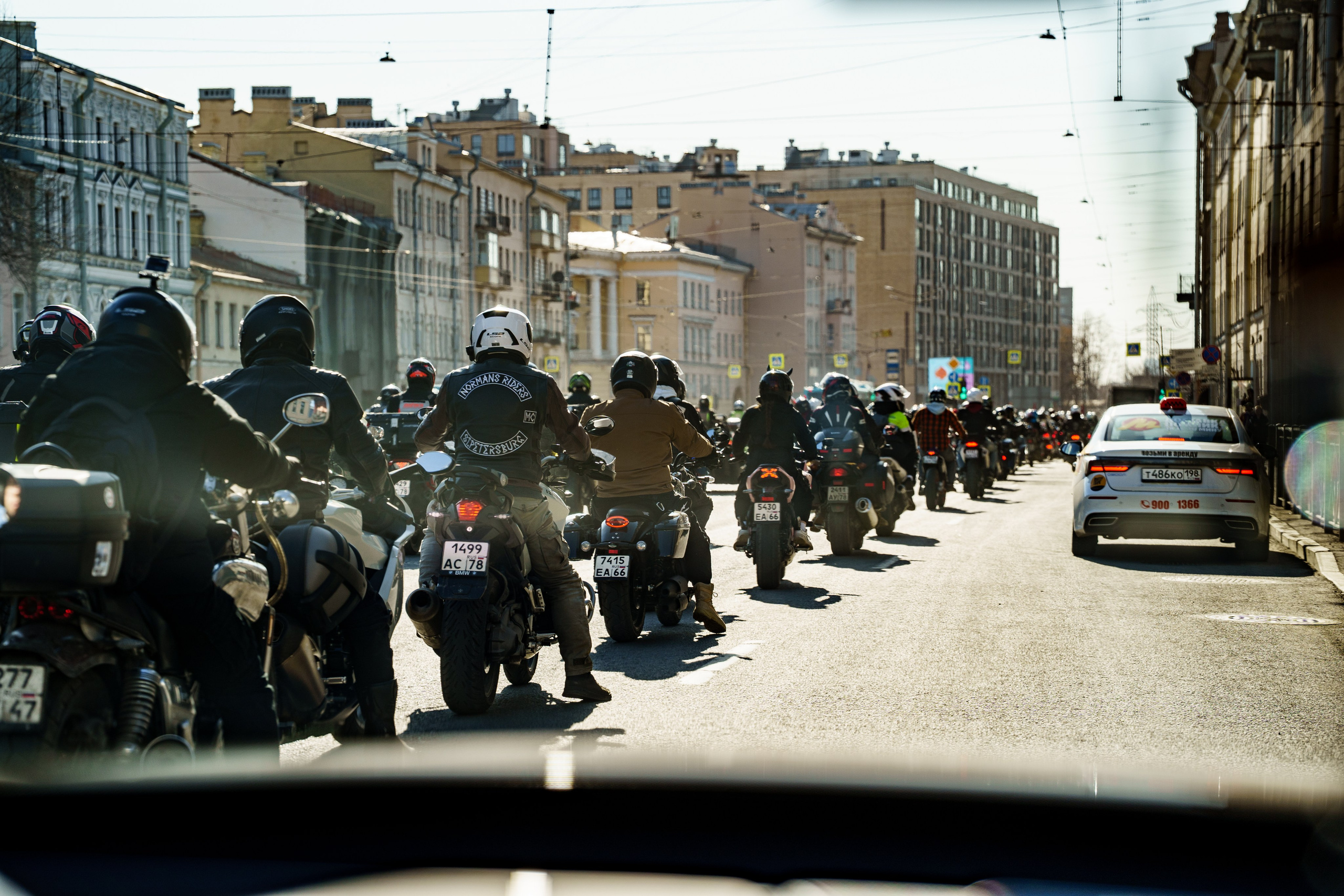 Прохват мотоклуба Norman Riders ч.1. Концертный и репортажный фотограф в Санкт-Петербурге Слава Пахомов