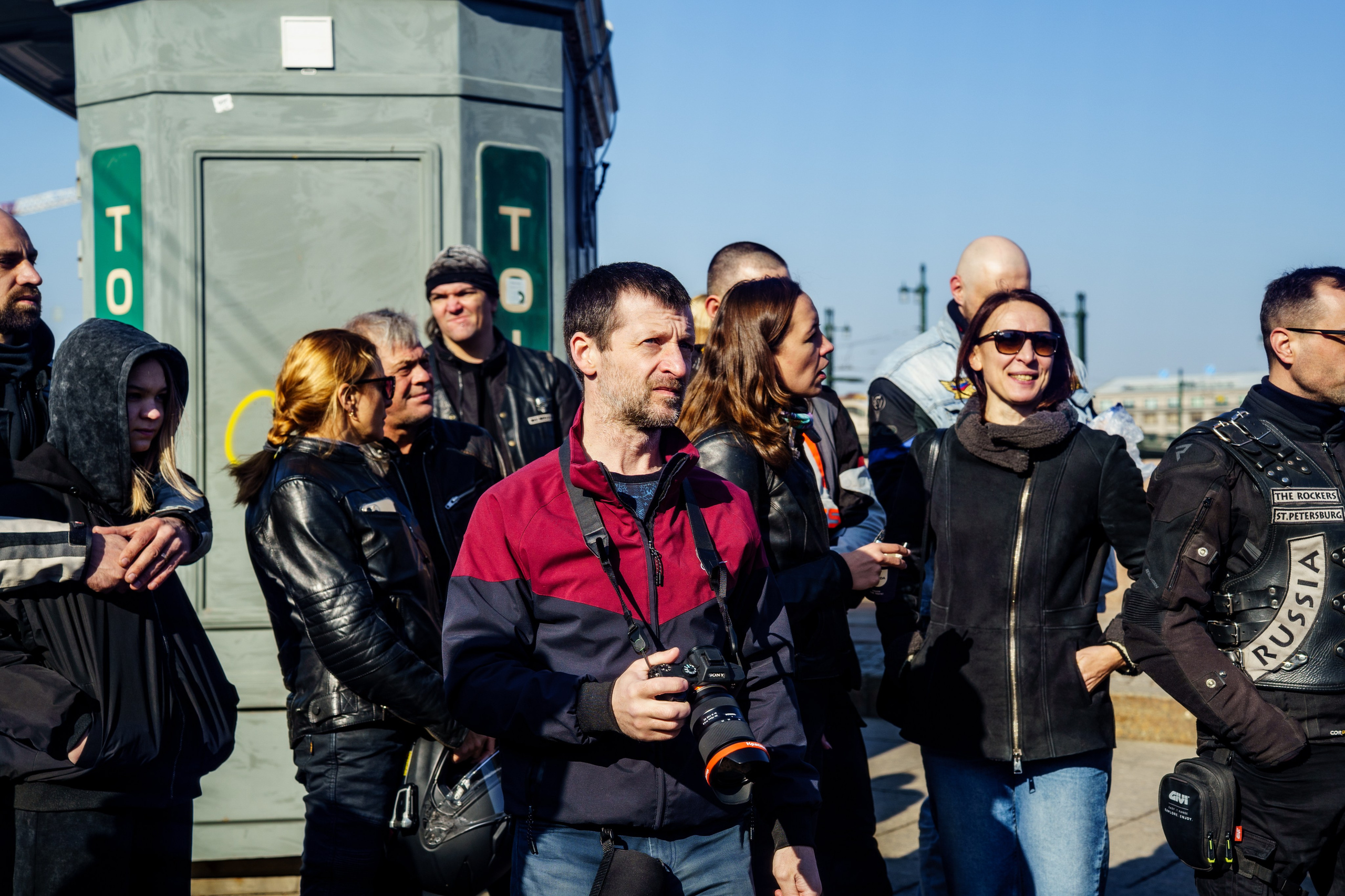 Прохват мотоклуба Norman Riders ч.1. Концертный и репортажный фотограф в Санкт-Петербурге Слава Пахомов