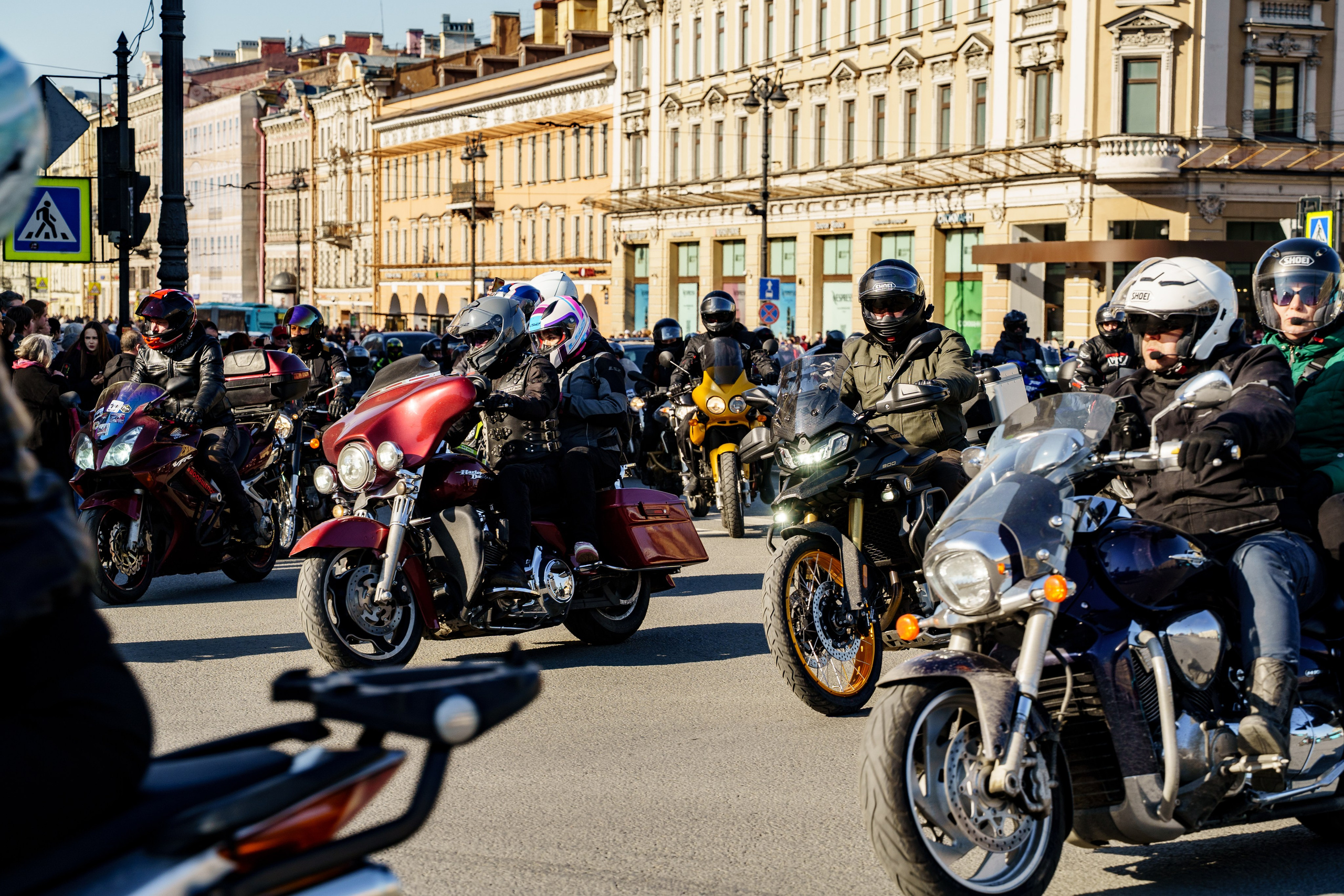 Прохват мотоклуба Norman Riders ч.1. Концертный и репортажный фотограф в Санкт-Петербурге Слава Пахомов