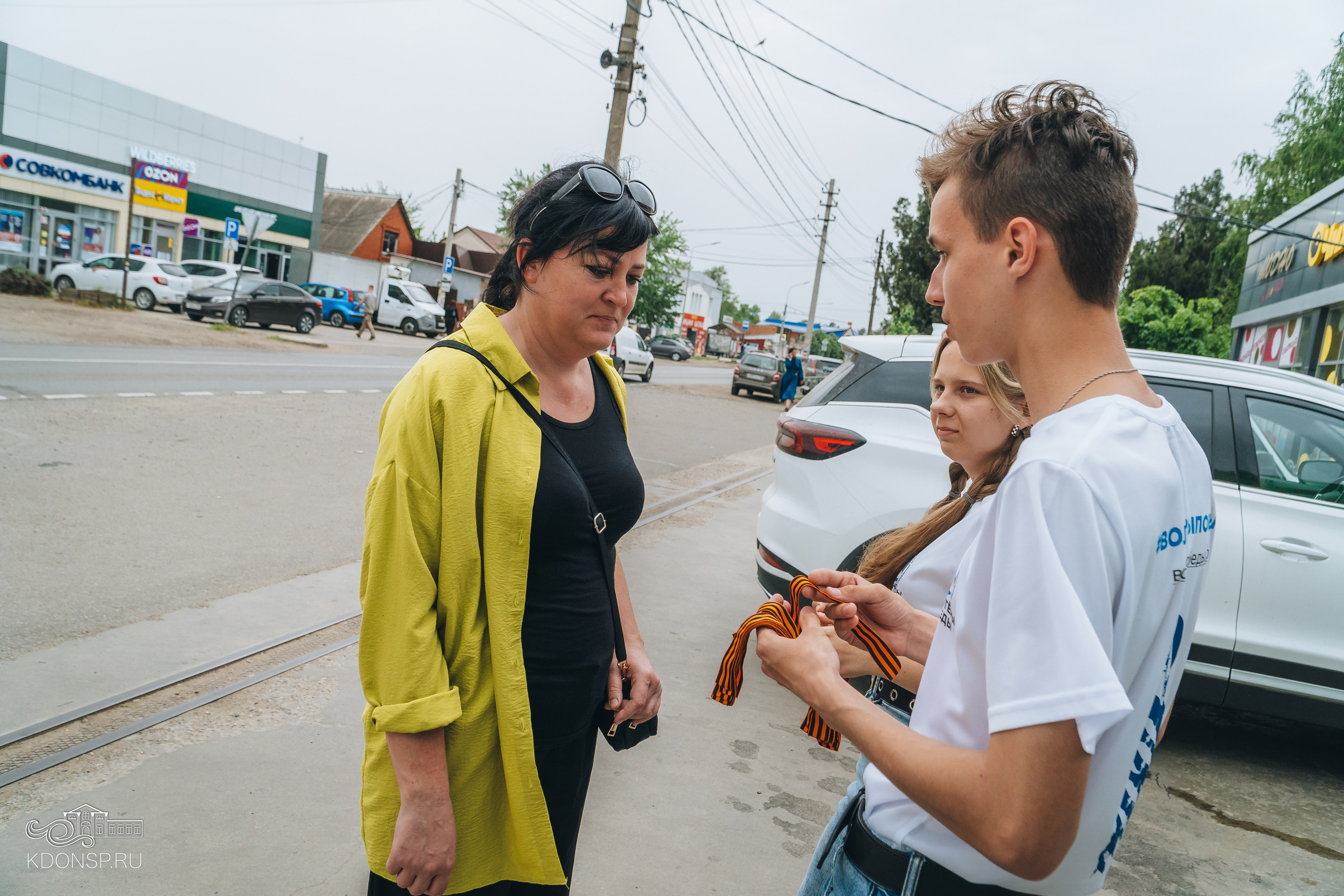 «Георгиевская ленточка». Новотитаровский Дом культуры