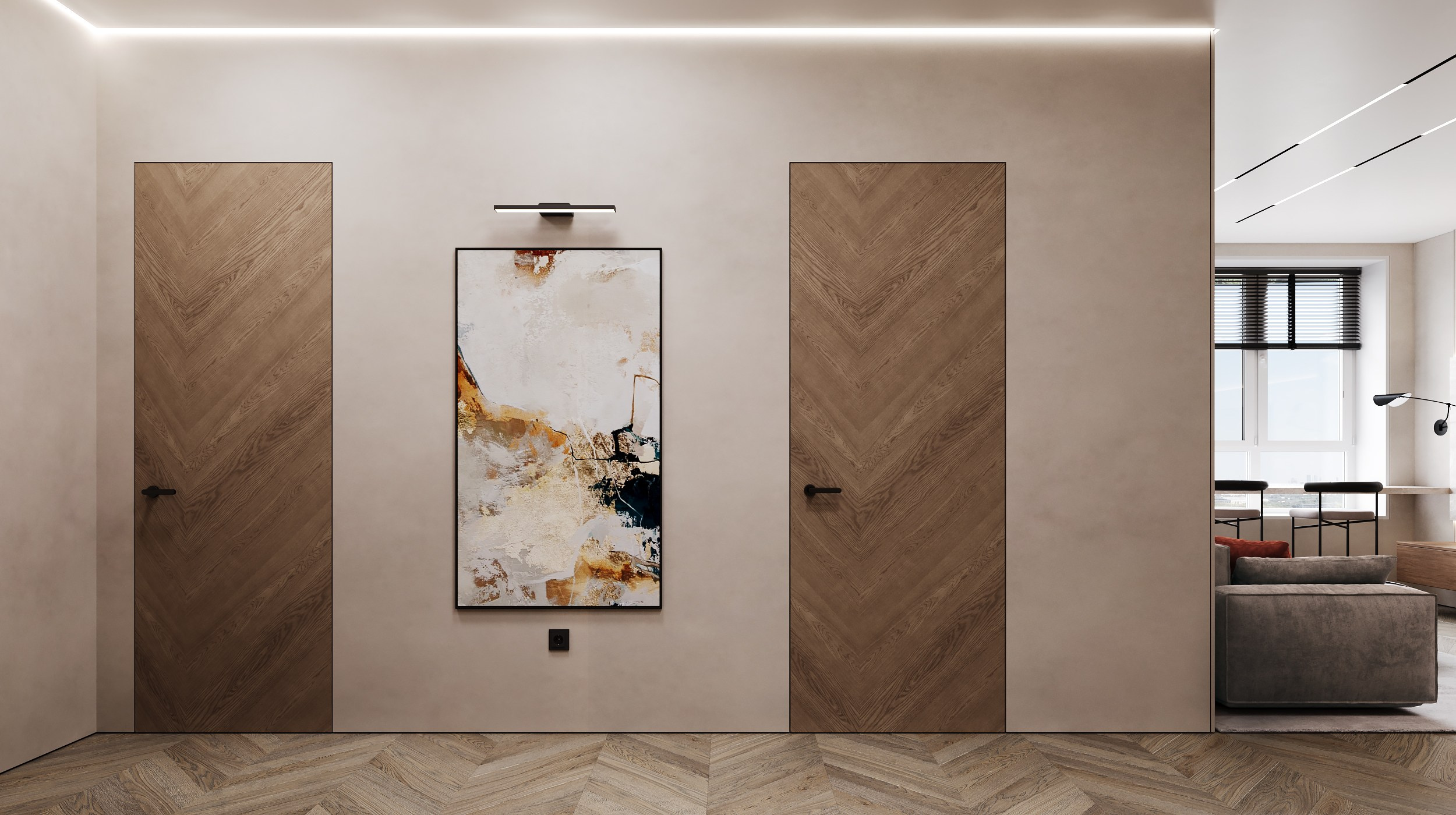 Проект ЖК Западный порт. Artstudio17 Дизайн-студия Ирины Чабан в Москве