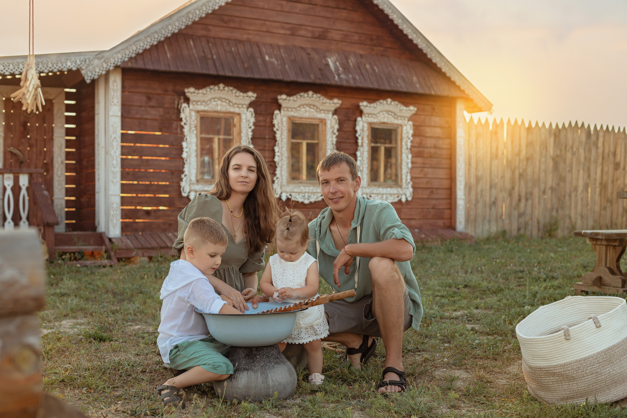 Семья Лагутиных. Семейный и детский фотограф в Крыму Екатерина Швец