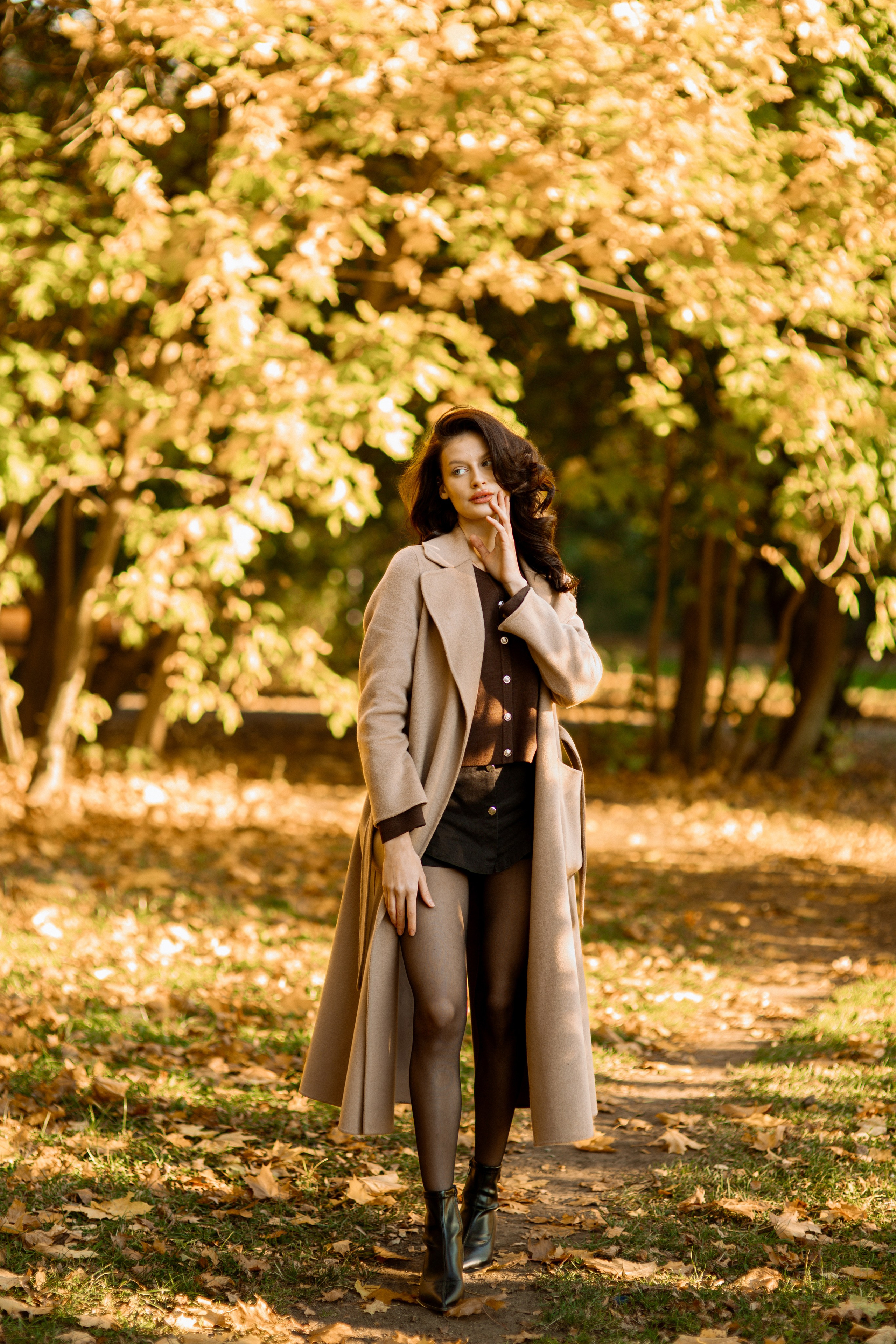 Осень в парке. Свадебный и семейный фотограф Москва и Московская область