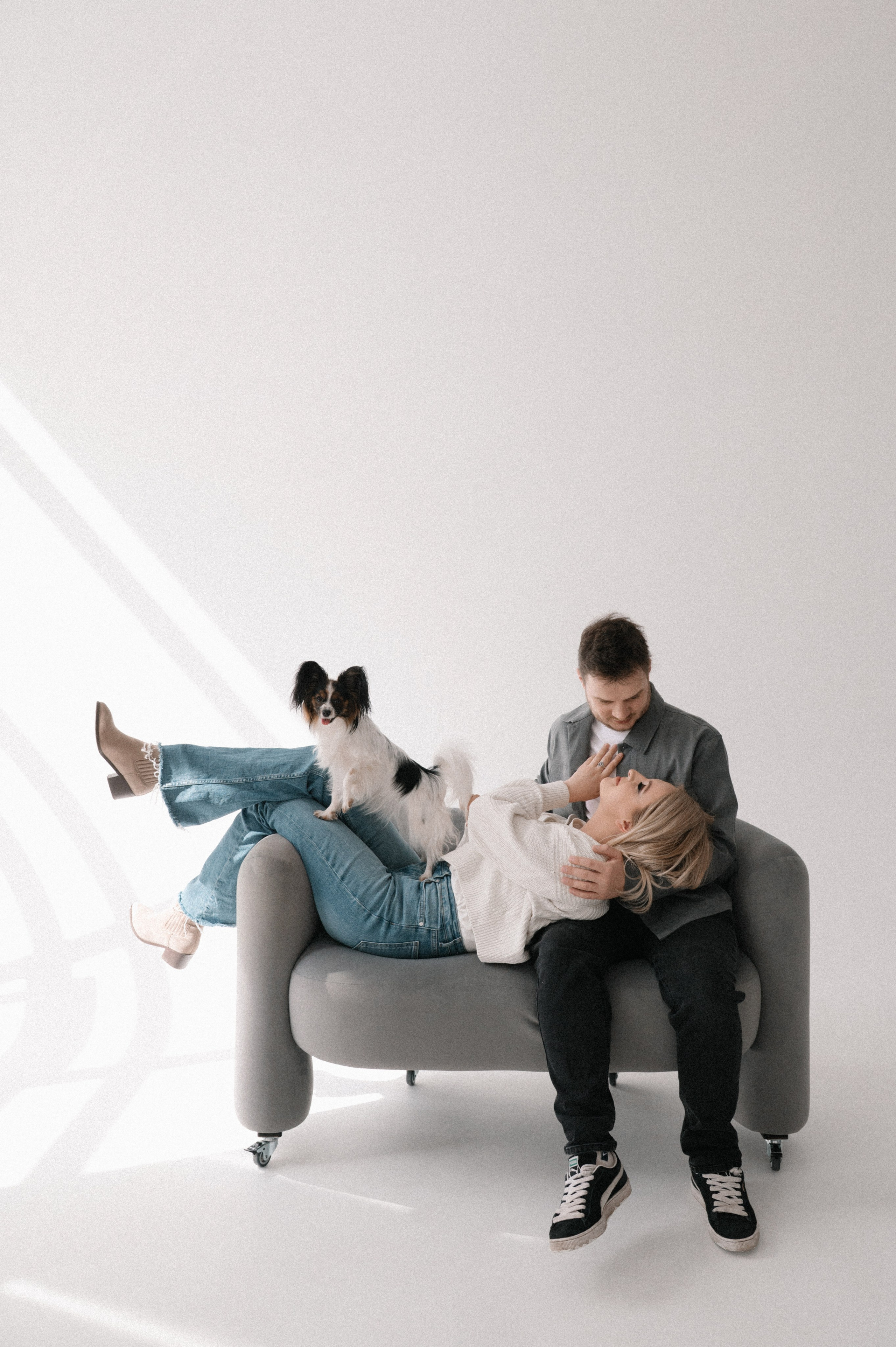 Наташа, Леша и Черри (Королев, 2025). Анна Пушина, фотограф, Москва, Королев, Пушкино