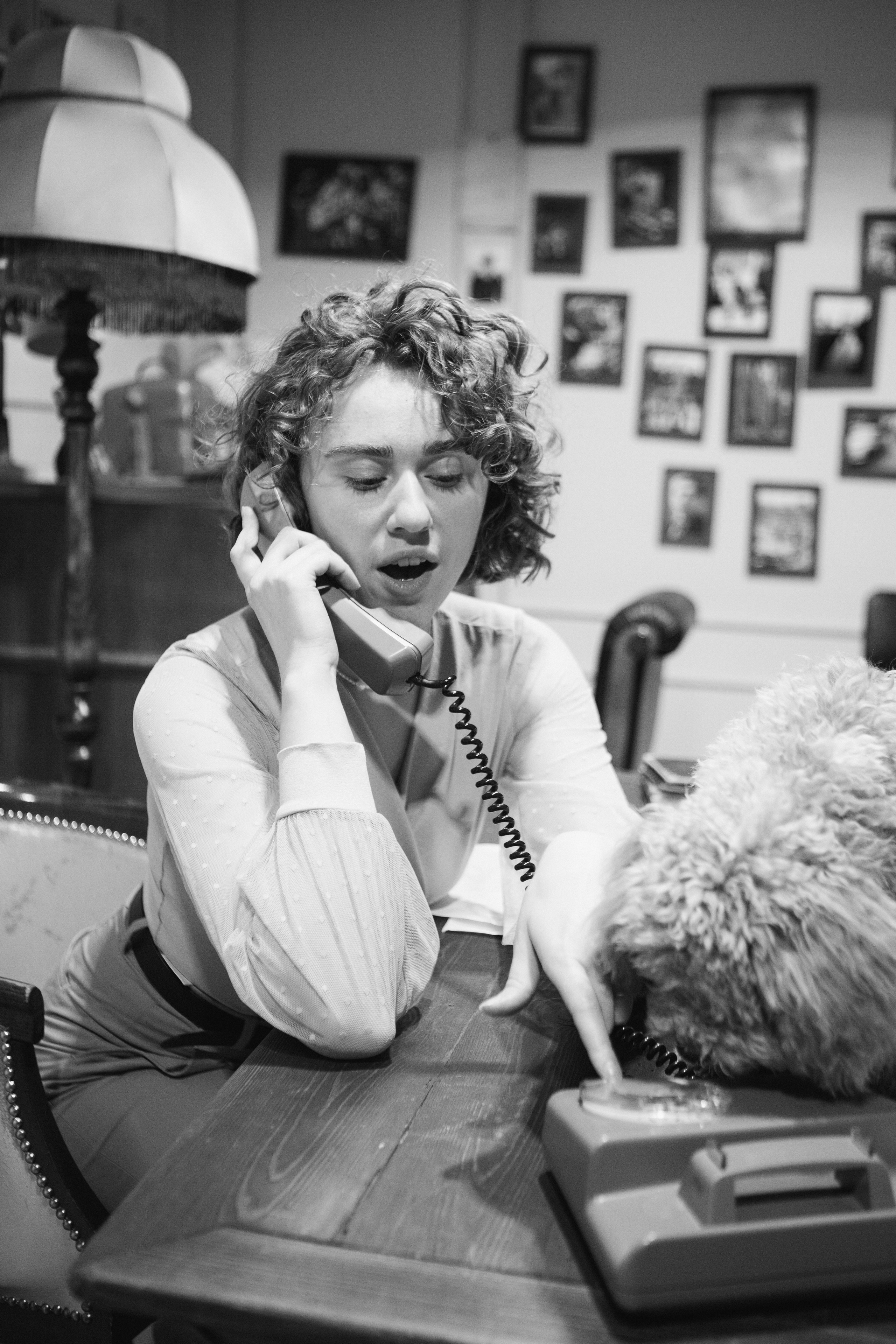 A cinematic daydream in the spirit of Wes Anderson’s style. Portrait, family and pet photographer in Cyprus, Ksenia Bourdelle