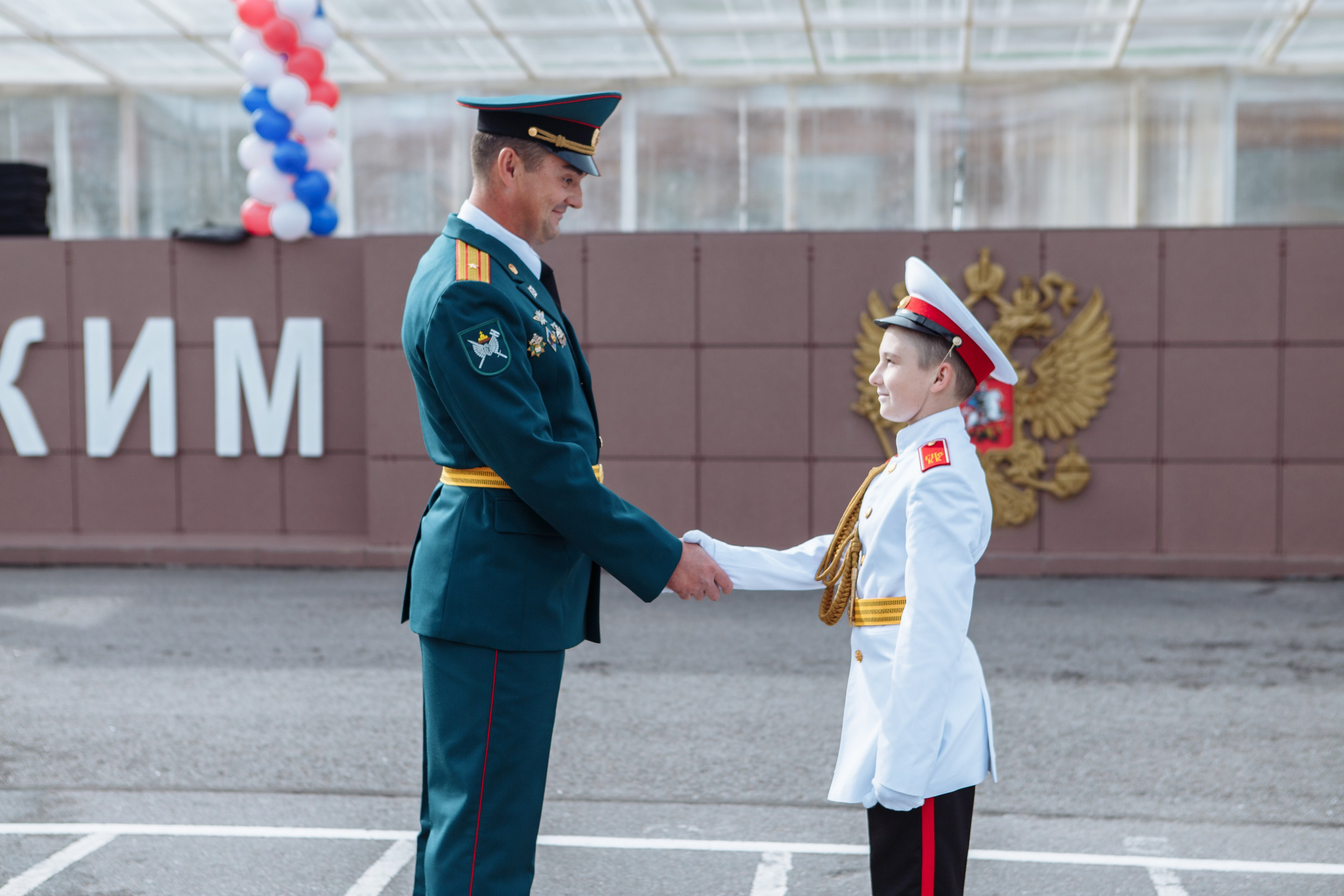 Фото выпускного кадетского училища