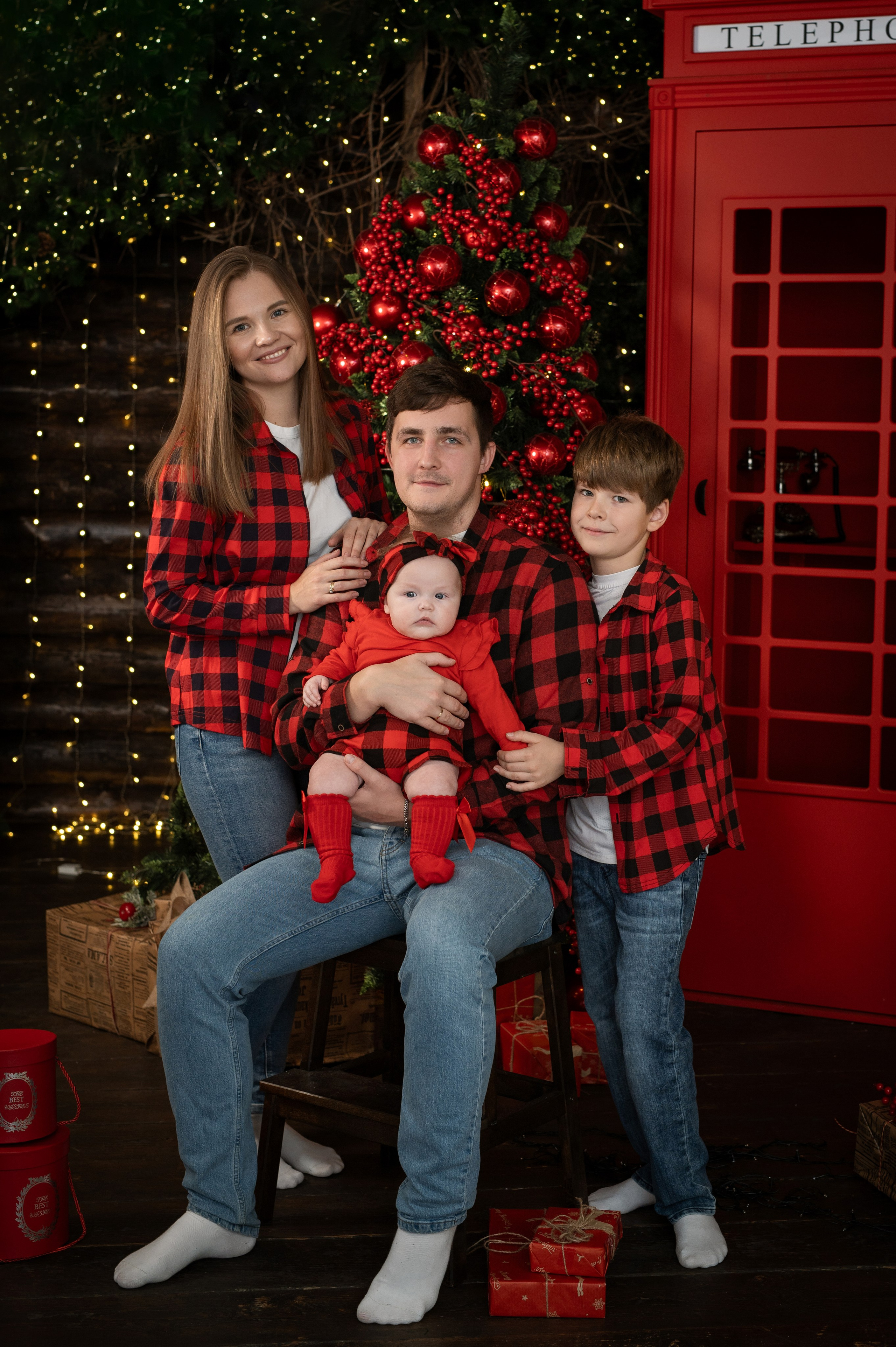 Новогодняя фотосессия. Семейный и детский фотограф Подольск Наталья Шаляпина