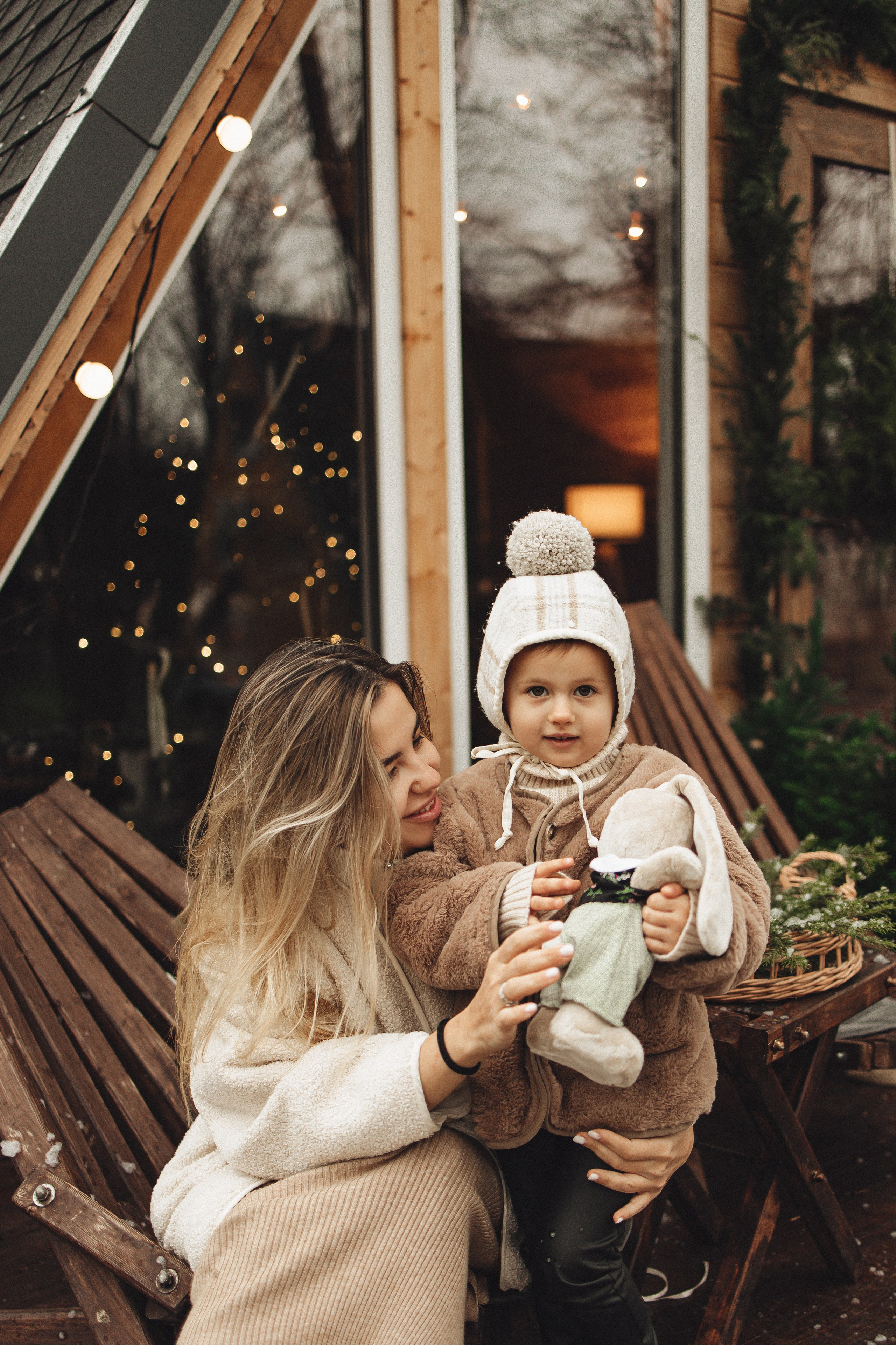 Новогодняя история в домике. Семейный и детский фотограф, таганрог, ростов-на-дону
