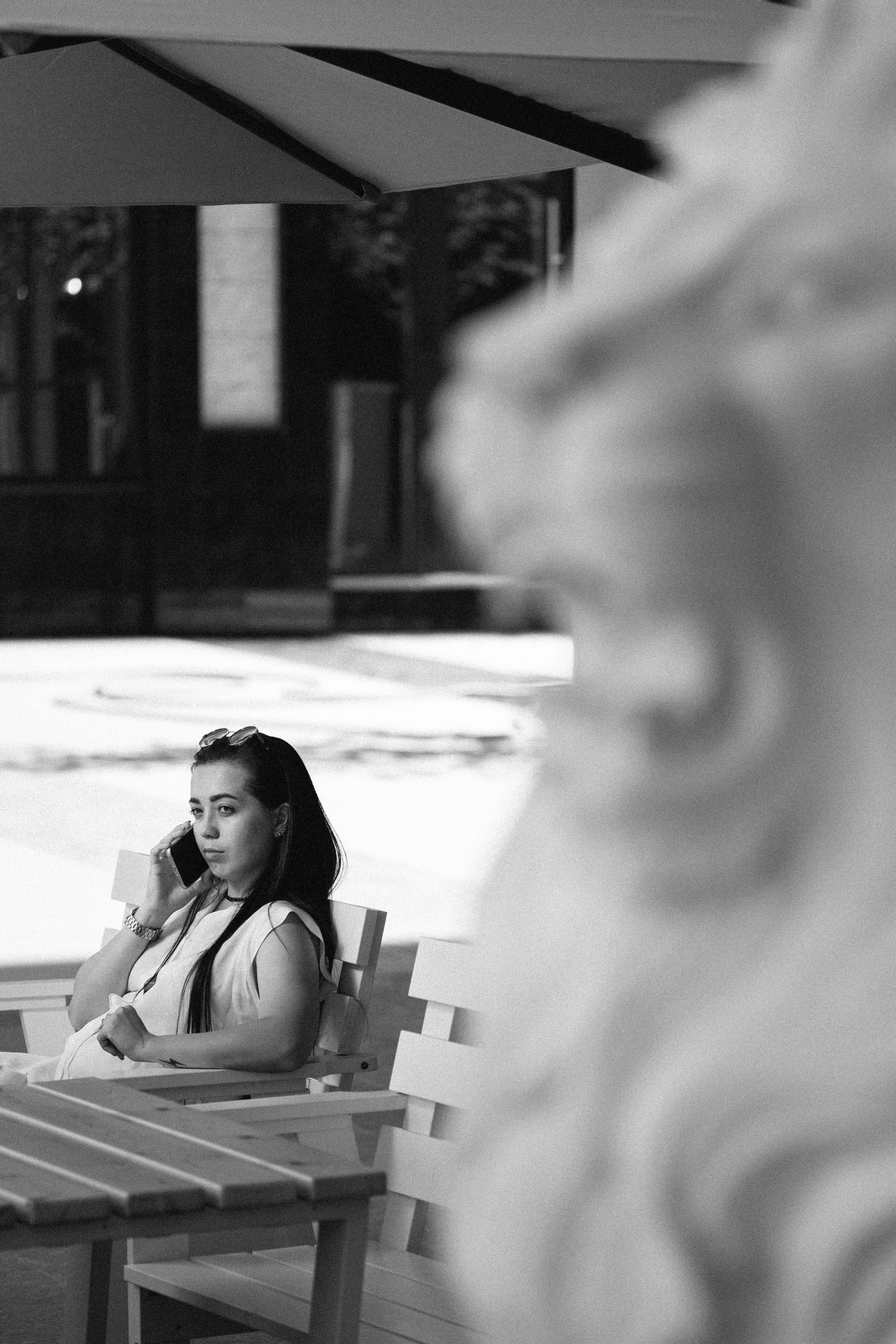 Женский портрет на улице летом. Портретный и репортажный фотограф. Мыльников Илья