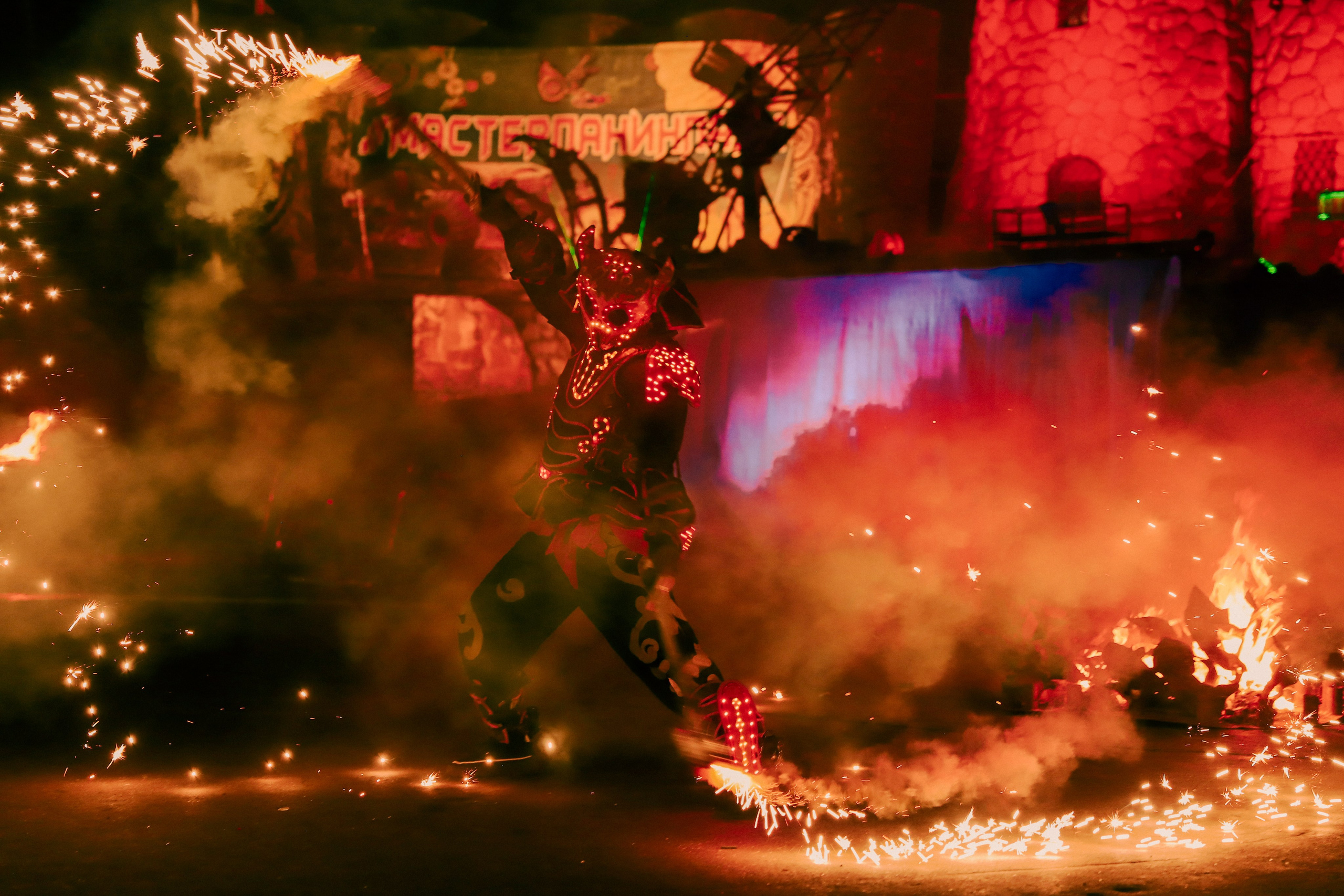 Вселенский фестиваль огня мастера Панина 2024, Москва