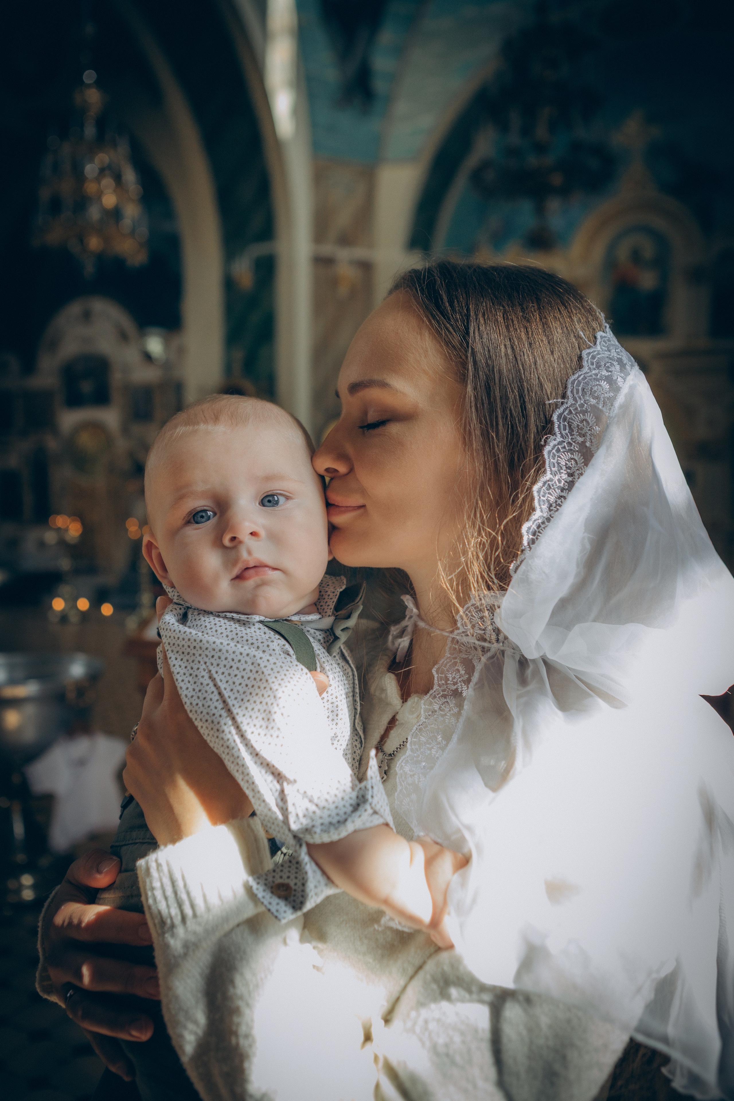 Крещение Тимофея. Семейный фотограф и фотограф на роды в Ростове-на-Дону Мухина Виктория