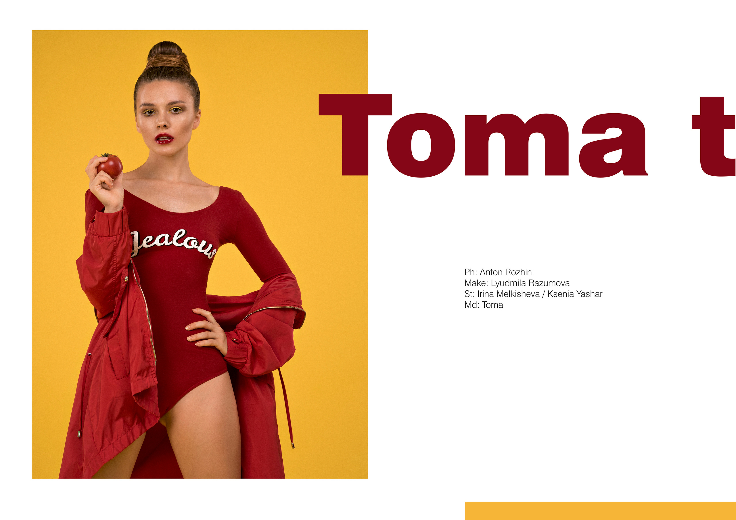 Fashion съемка. Фотограф Антон Рожин Москва