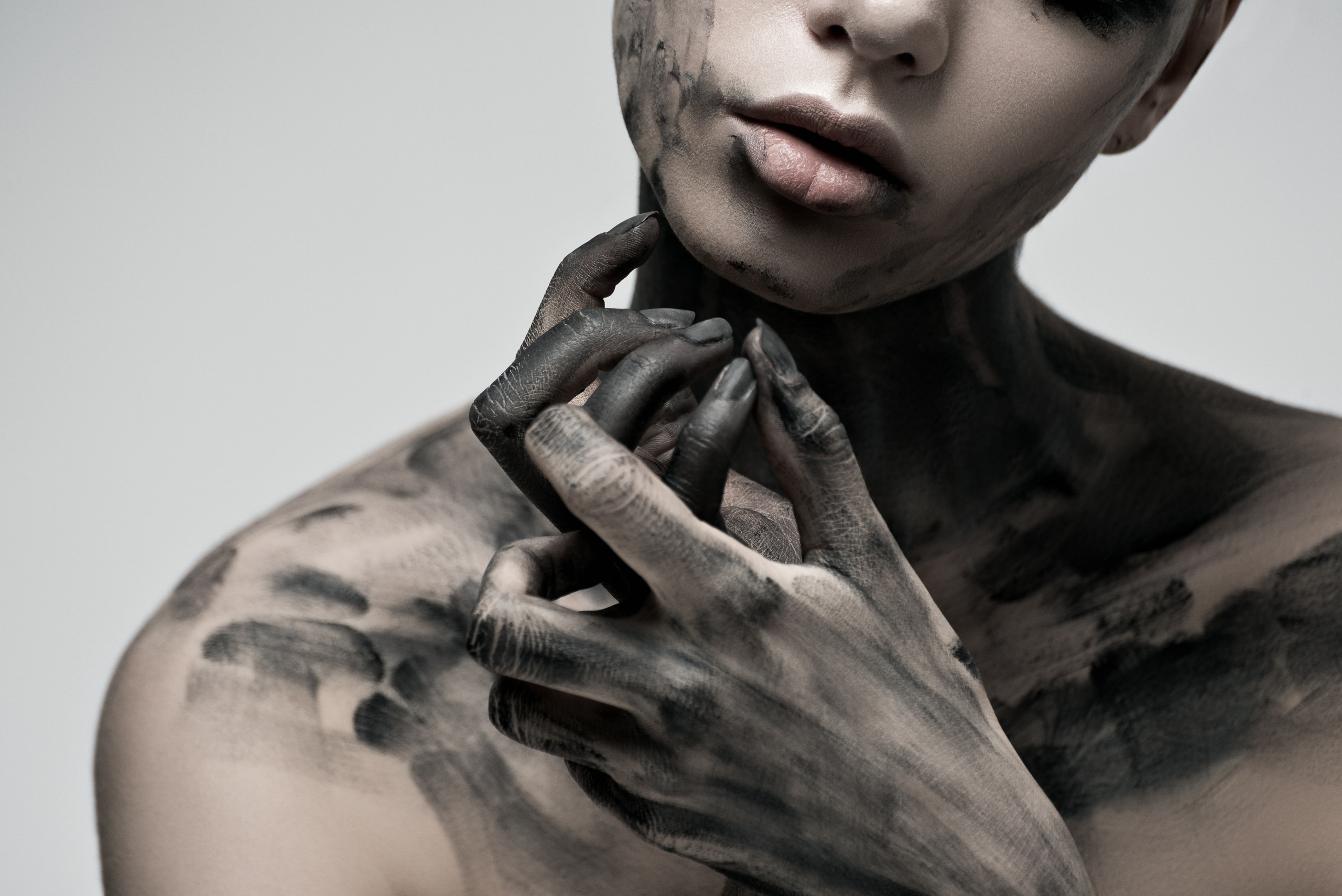 Beauty съемка. Фотограф Антон Рожин Москва