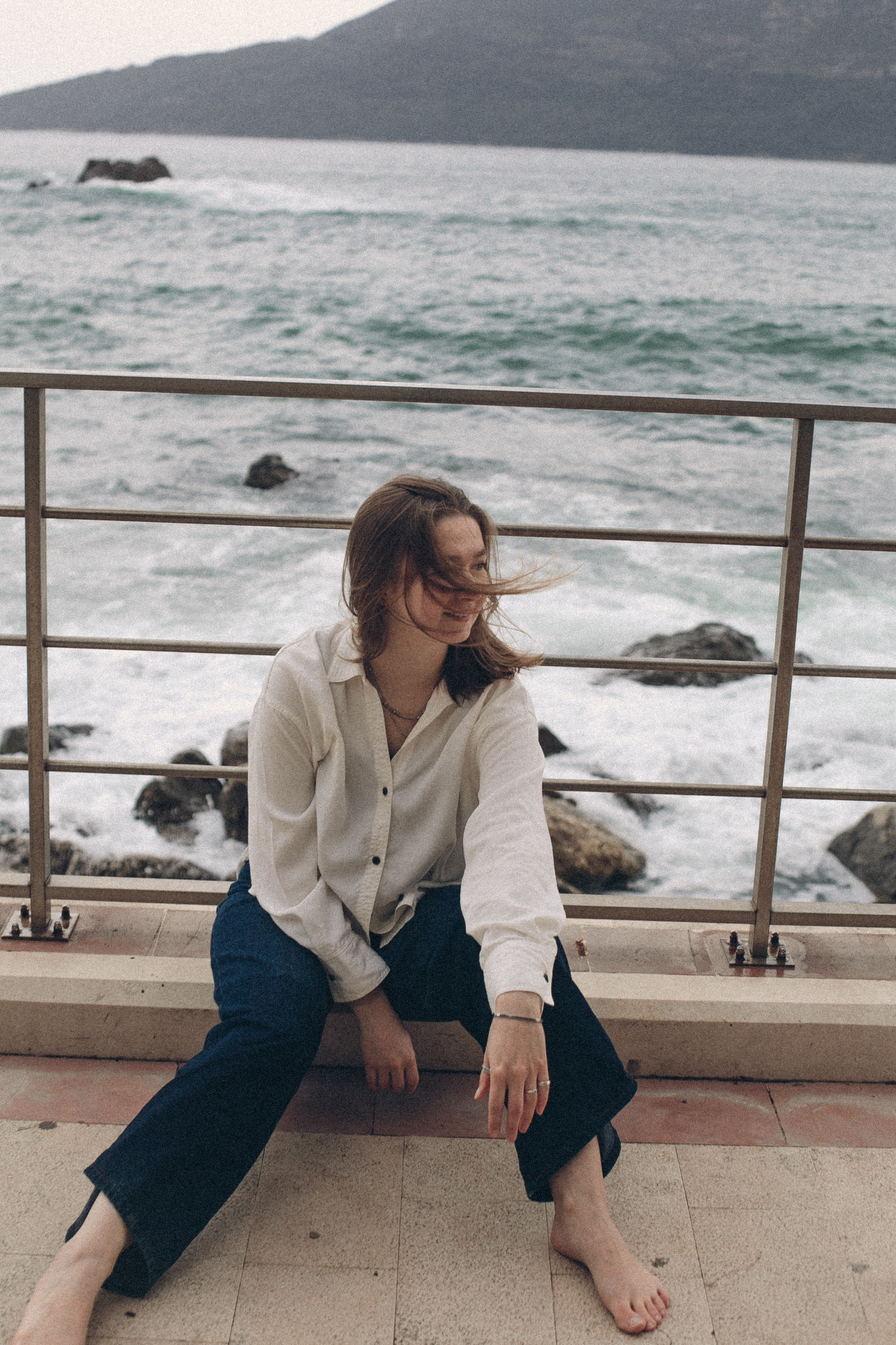 Женская фотосессия на море в Черногории. Семейный и свадебный фотограф в Черногории Татьяна Белякова