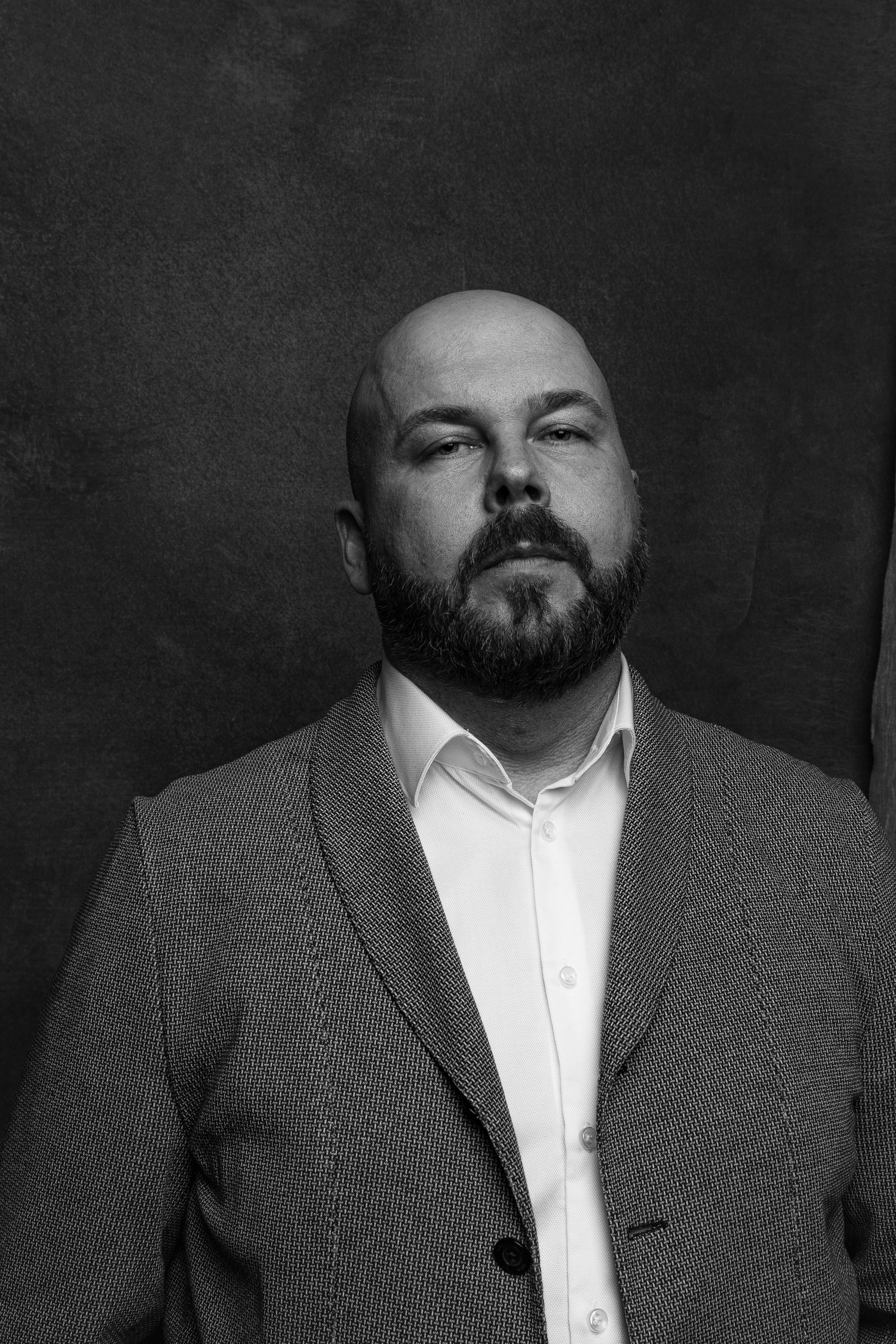 Мужской портрет. Фотограф Всеволод Емелин