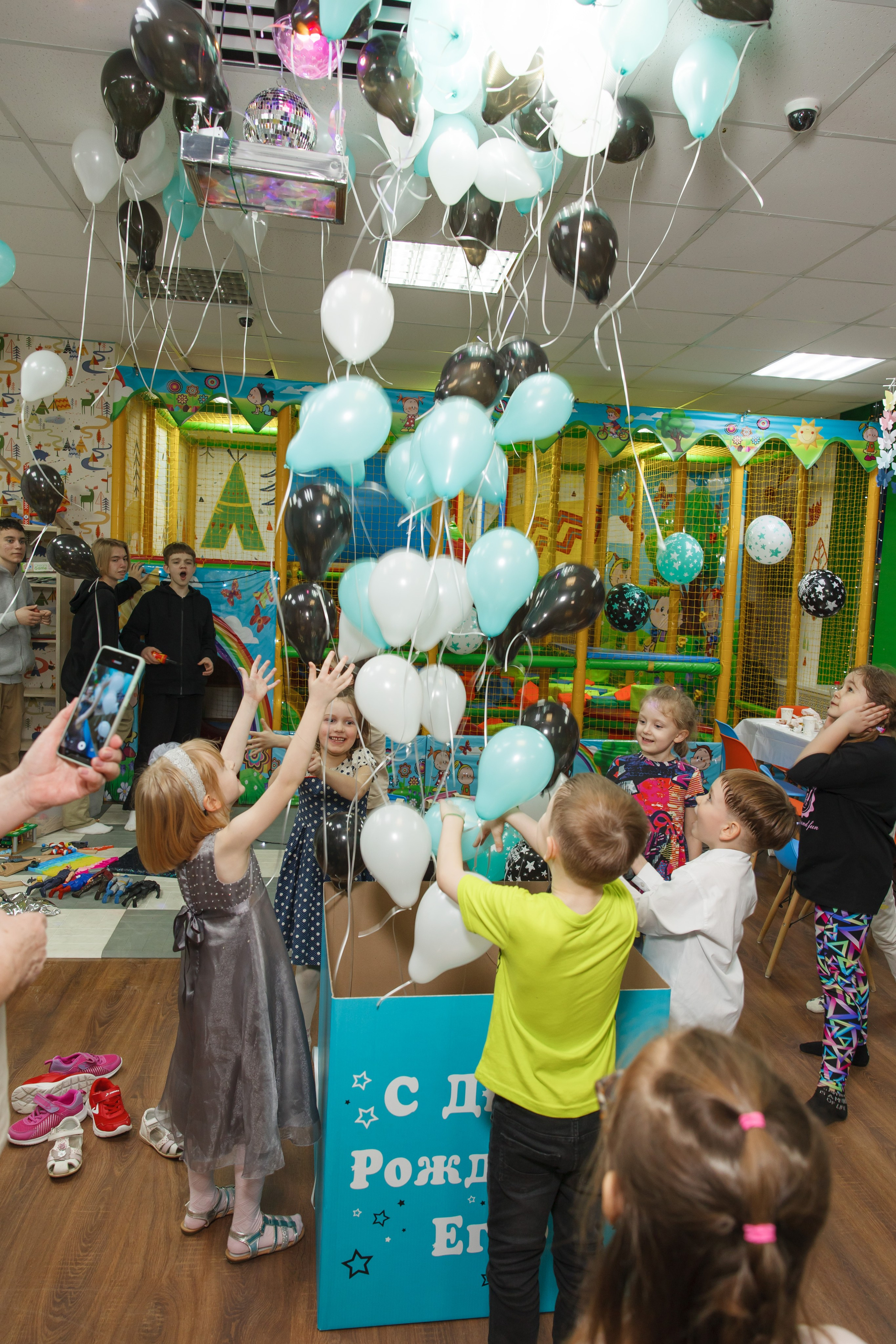 День рождения Егора, 6 лет, «Мультяшка». Свадебный и репортажный фотограф (Москва, Королев и другие)