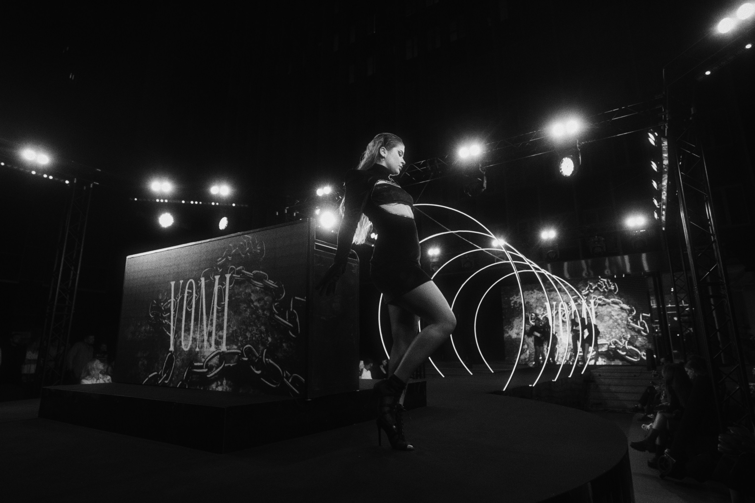 Vomi (backstage). Фотограф Юрин Евгений